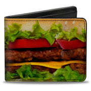 Bi-Fold Wallet - Vivid Cheeseburger Bi-Fold Wallets Buckle-Down