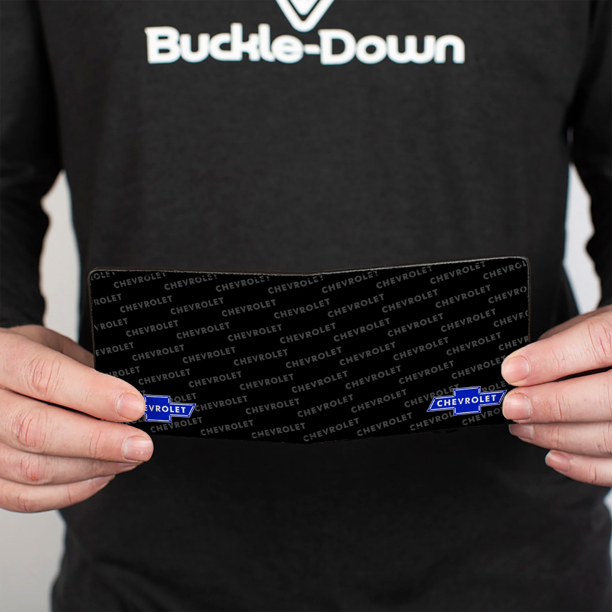 Bi-Fold Wallet - Chevy Bowtie CORNER w Text Bi-Fold Wallets GM General Motors