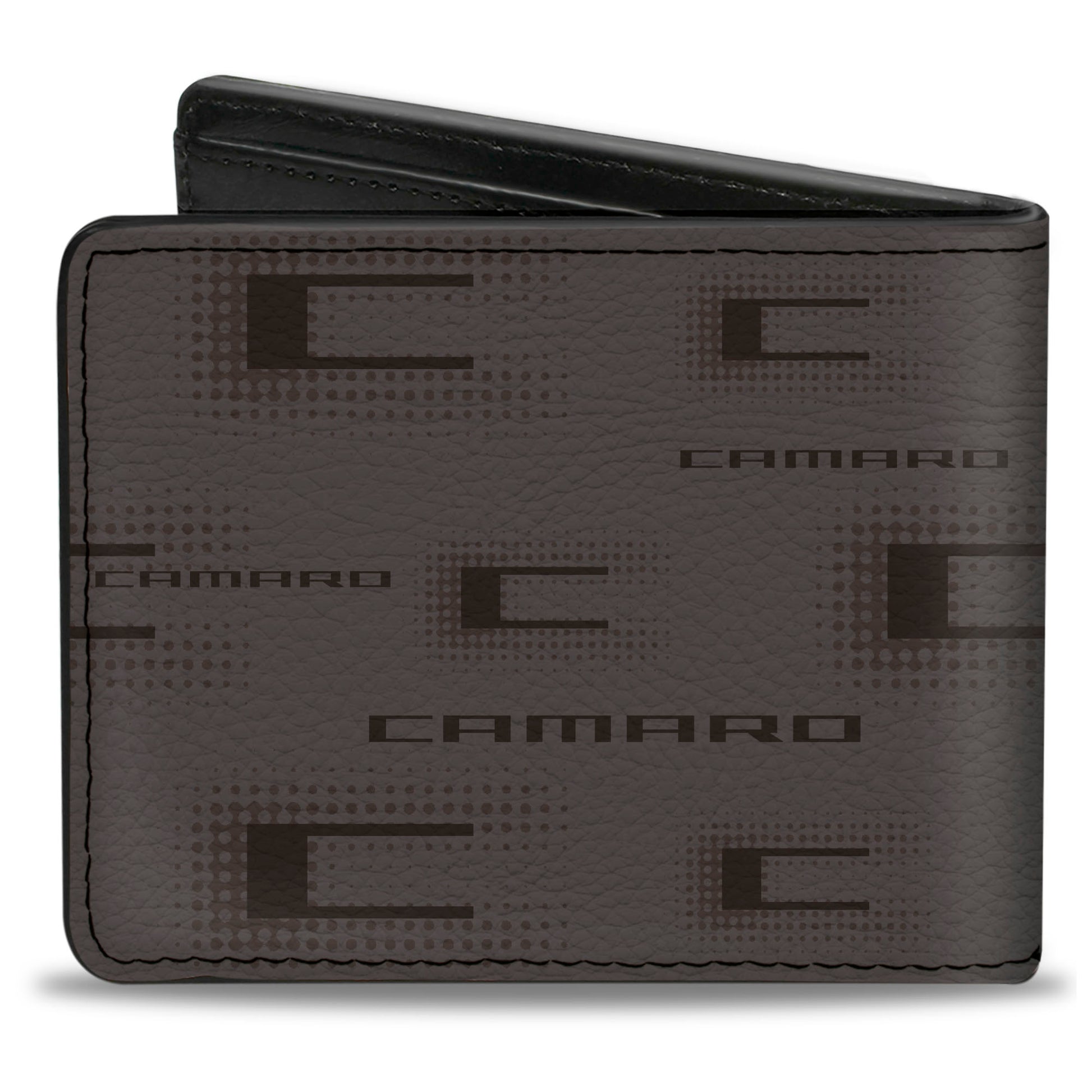 Bi-Fold Wallet - Camaro Performance 03 CAMARO w Multi C Gray Black Bi-Fold Wallets GM General Motors