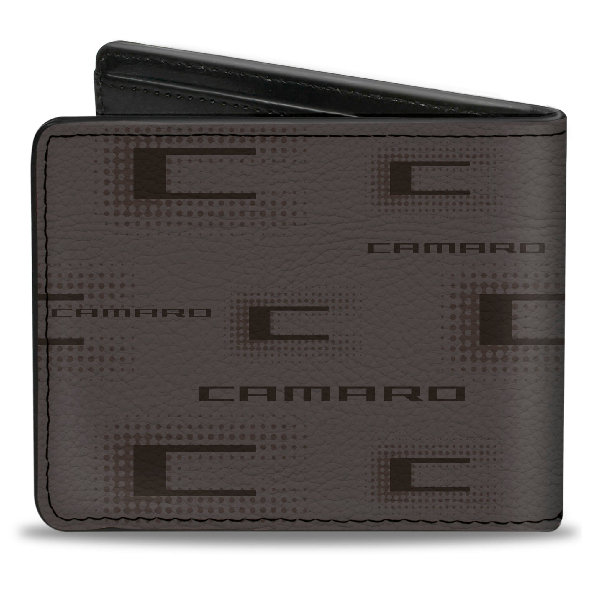 Bi-Fold Wallet - Camaro Performance 03 CAMARO w Multi C Gray Black Bi-Fold Wallets GM General Motors