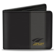 Bi-Fold Wallet - Camaro Performance 06 Camaro SS Black Gray Bi-Fold Wallets GM General Motors