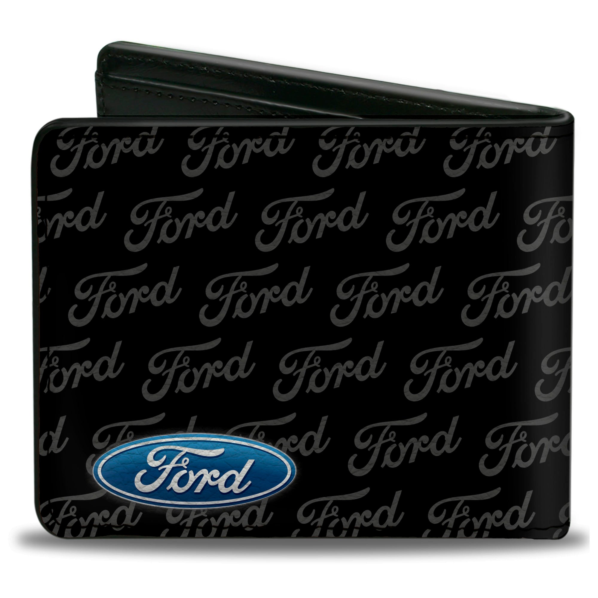 Bi-Fold Wallet - Ford Oval CORNER w Text Bi-Fold Wallets Ford