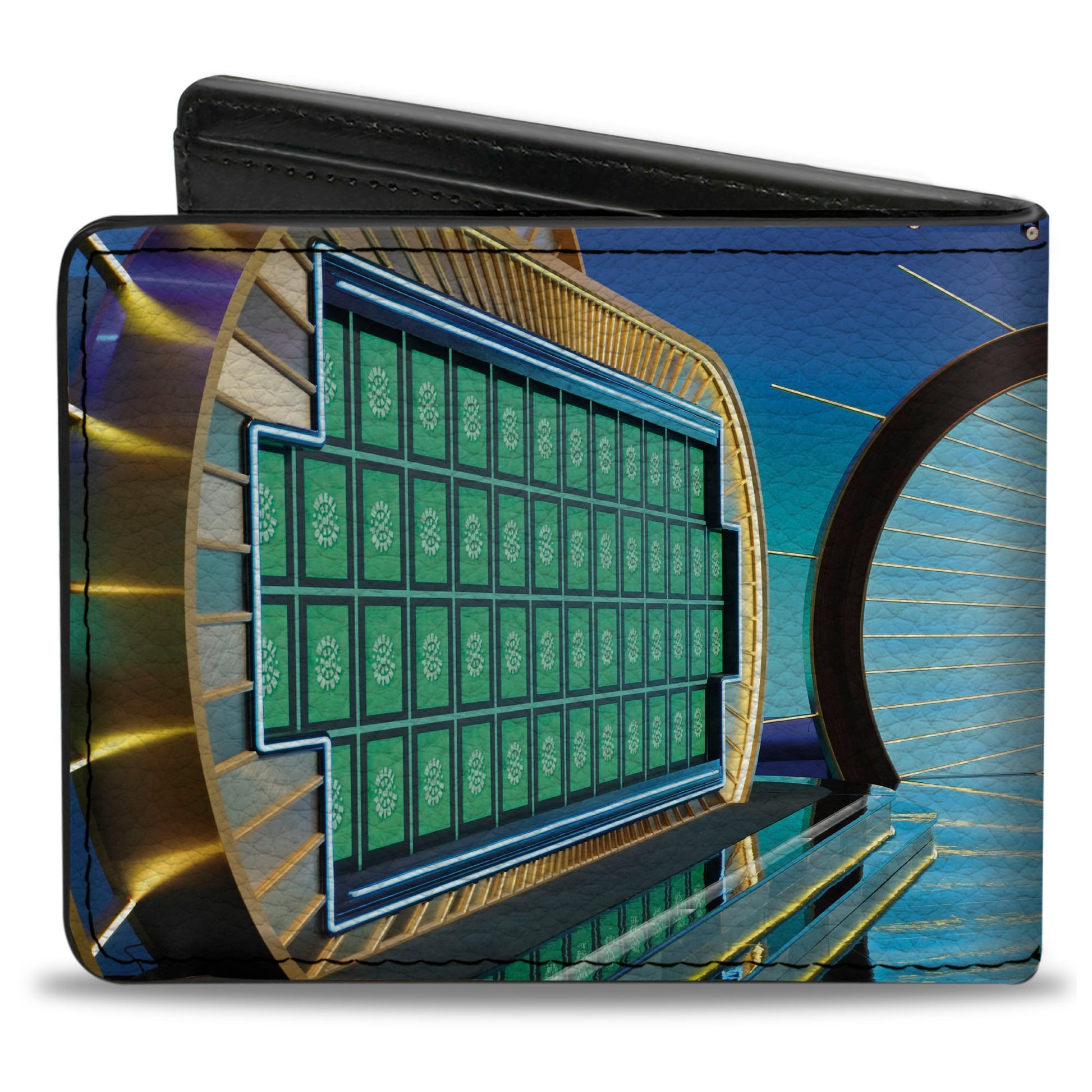 Bi-Fold Wallet - WHEEL OF FORTUNE Studio Scene Bi-Fold Wallets Wheel of Fortune