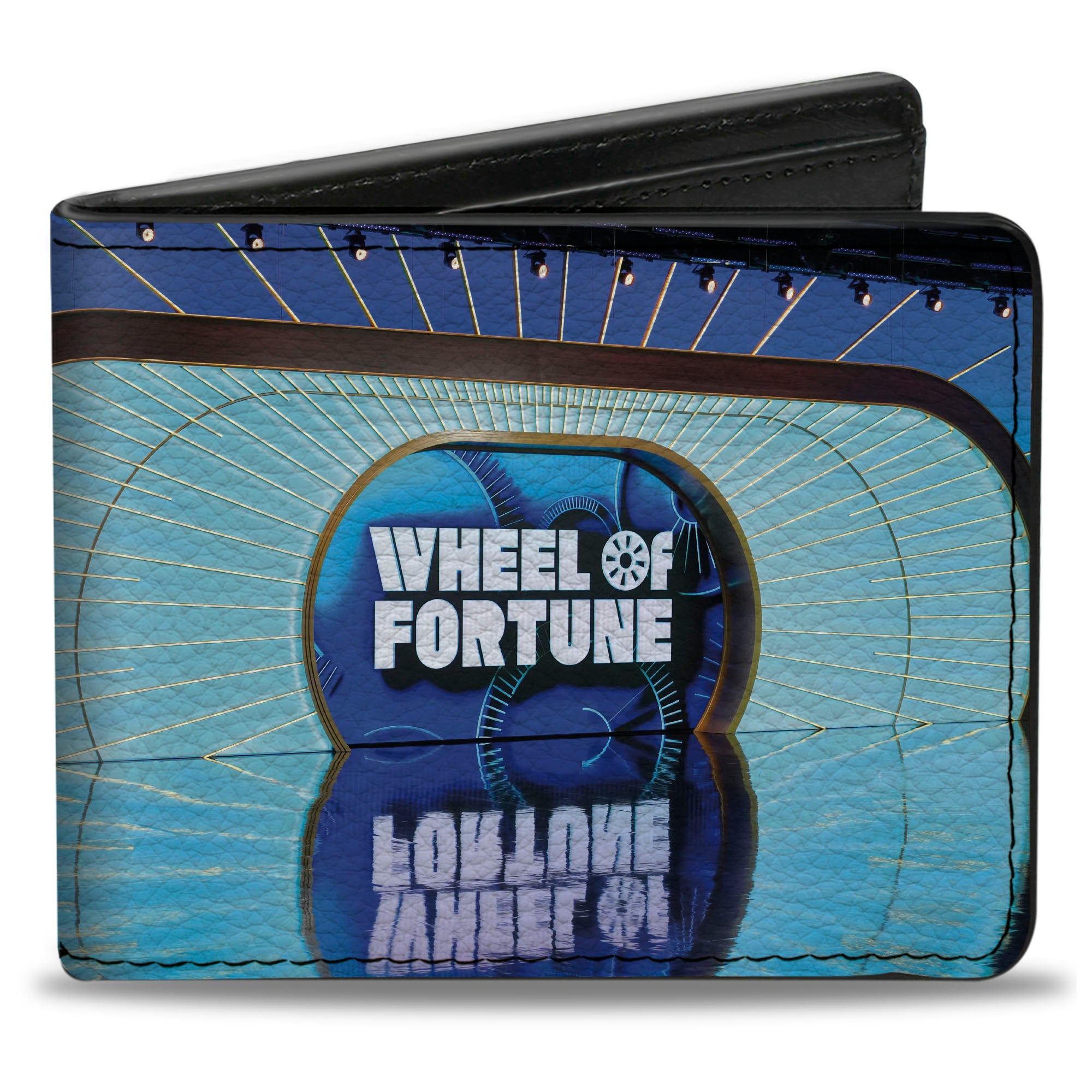Bi-Fold Wallet - WHEEL OF FORTUNE Studio Scene Bi-Fold Wallets Wheel of Fortune