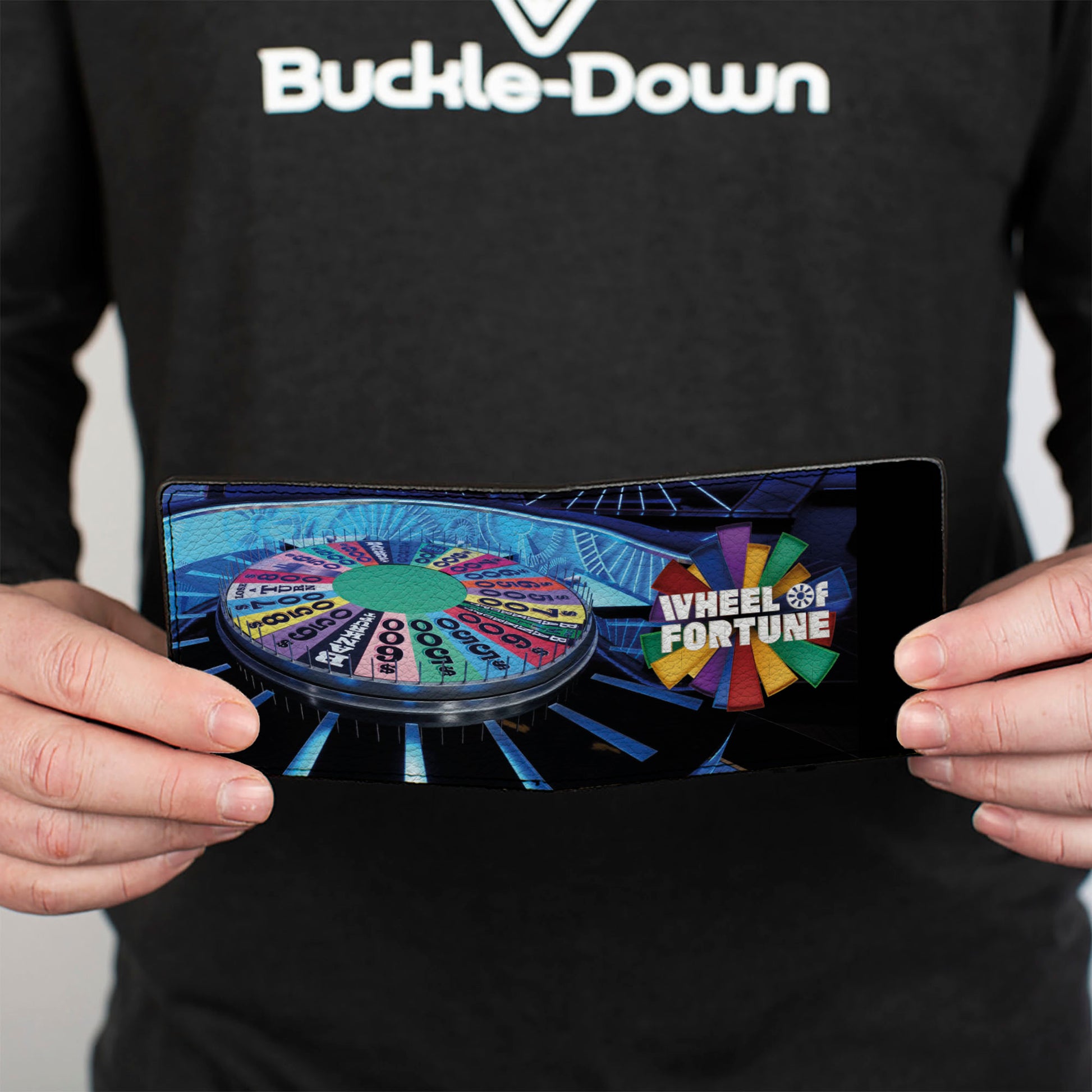 Bi-Fold Wallet - WHEEL OF FORTUNE Vivid Wheel and Logo Bi-Fold Wallets Wheel of Fortune