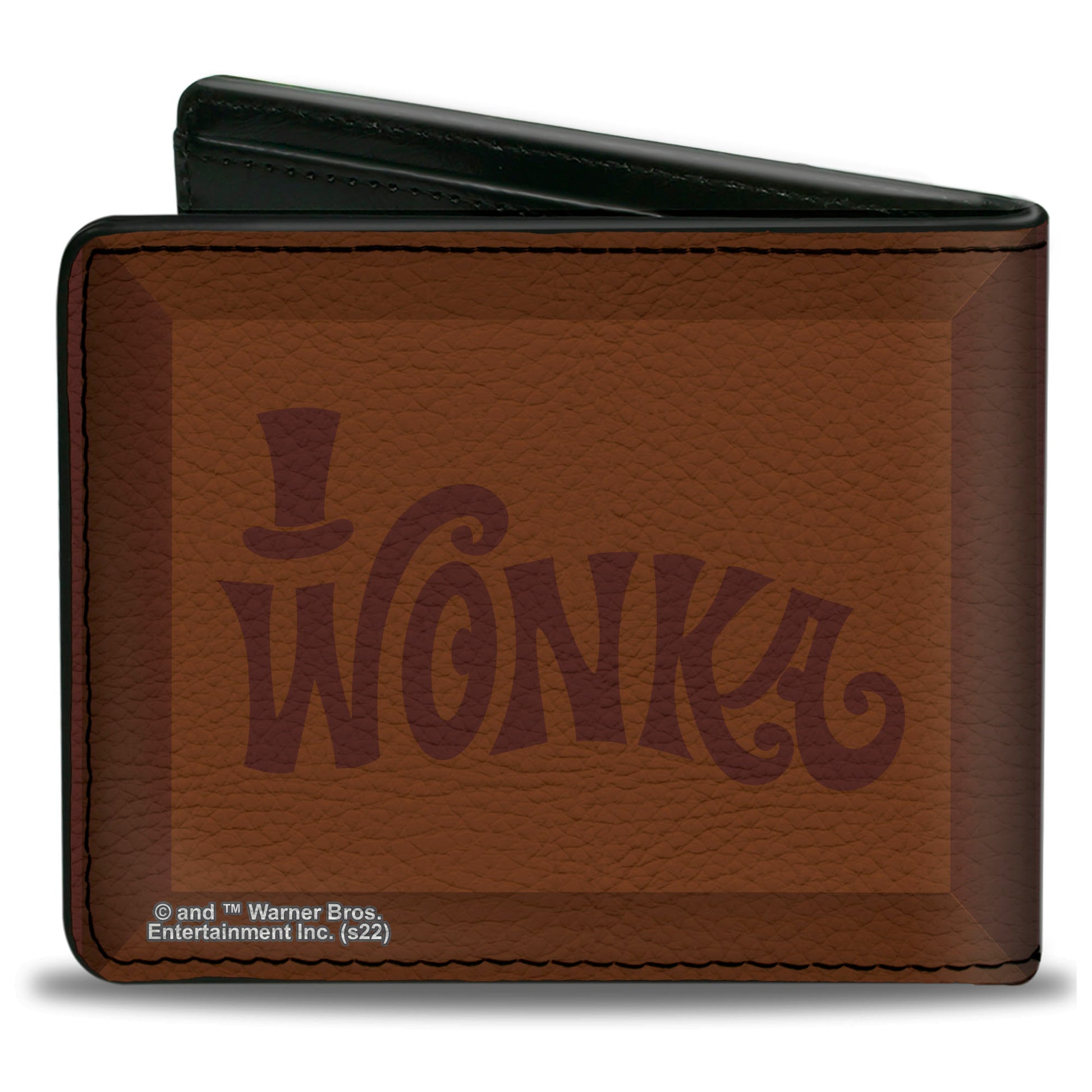Bi-Fold Wallet - Willy Wonka and the Chocolate Factory WONKA Chocolate Bar Browns Bi-Fold Wallets Willy Wonka and the Chocolate Factory