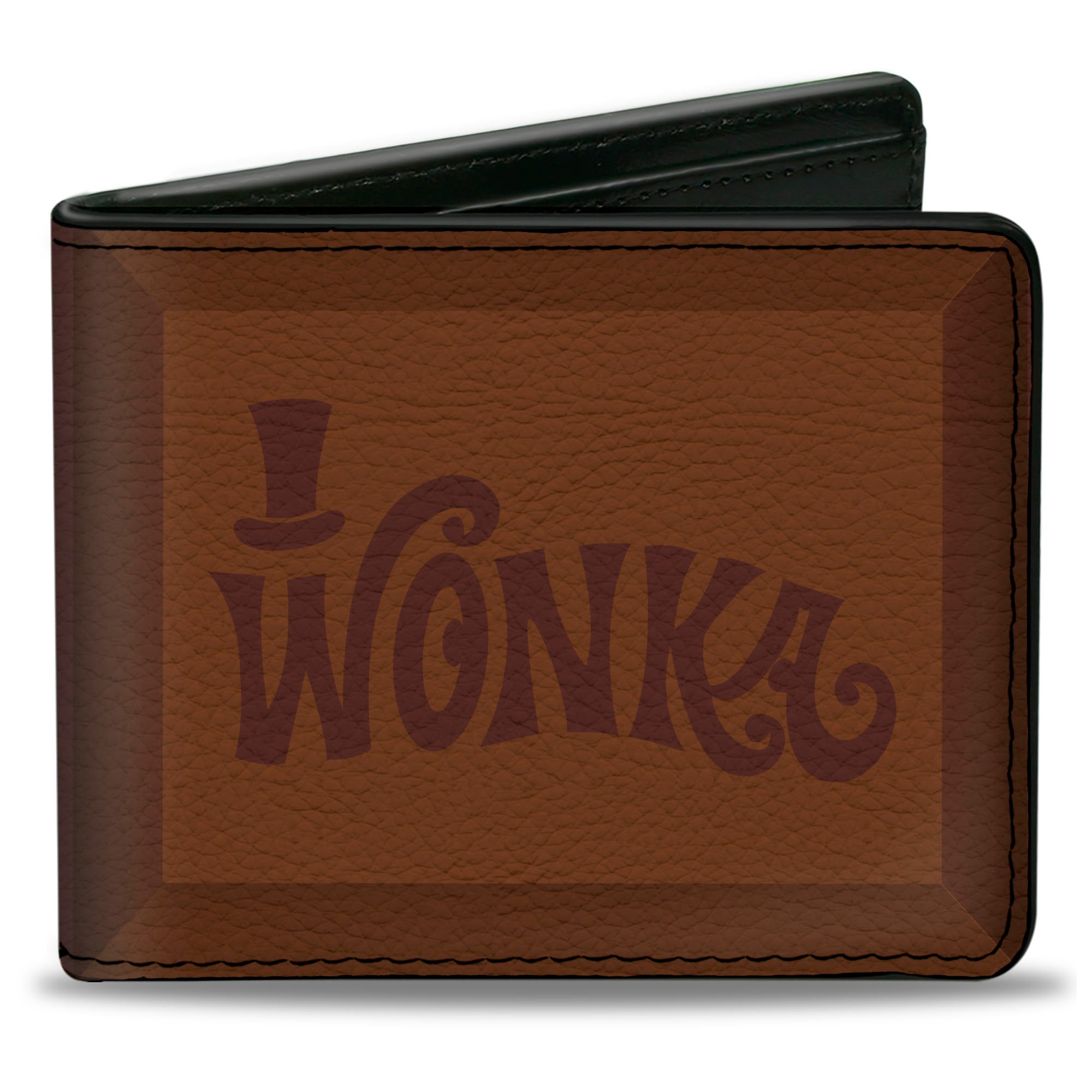 Bi-Fold Wallet - Willy Wonka and the Chocolate Factory WONKA Chocolate Bar Browns Bi-Fold Wallets Willy Wonka and the Chocolate Factory