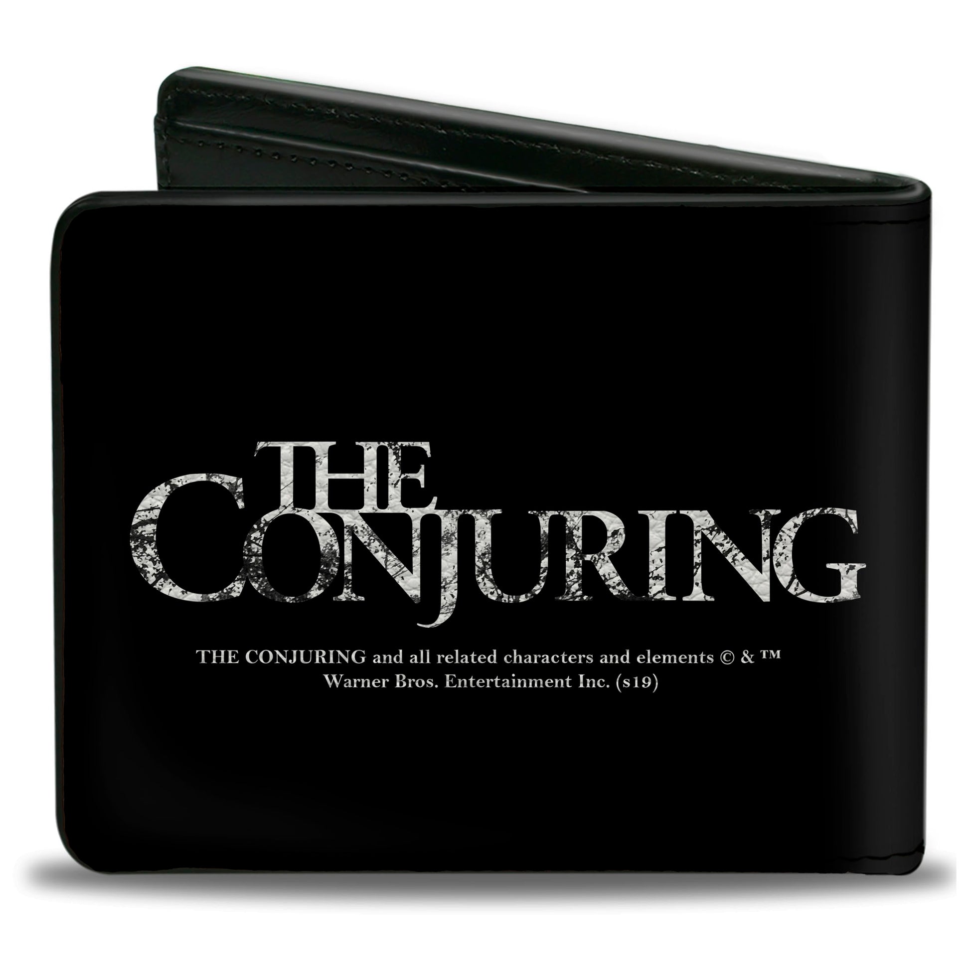 Bi-Fold Wallet - The Conjuring House Scene + Logo Black White Bi-Fold Wallets The Conjuring