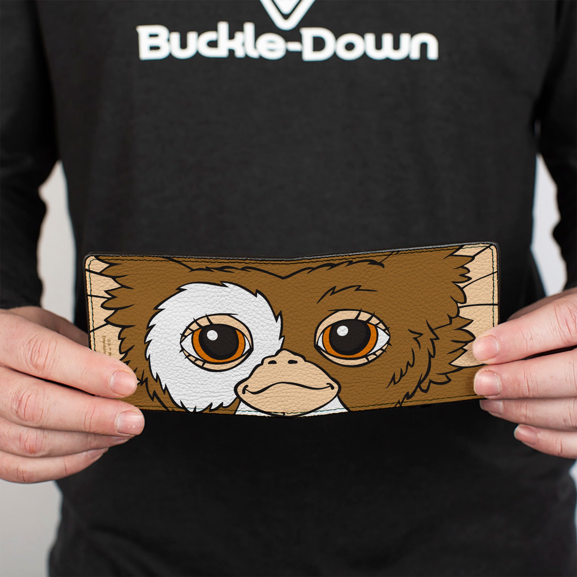Bi-Fold Wallet - The Gremlins Gizmo Face Character Close-Up Bi-Fold Wallets Gremlins