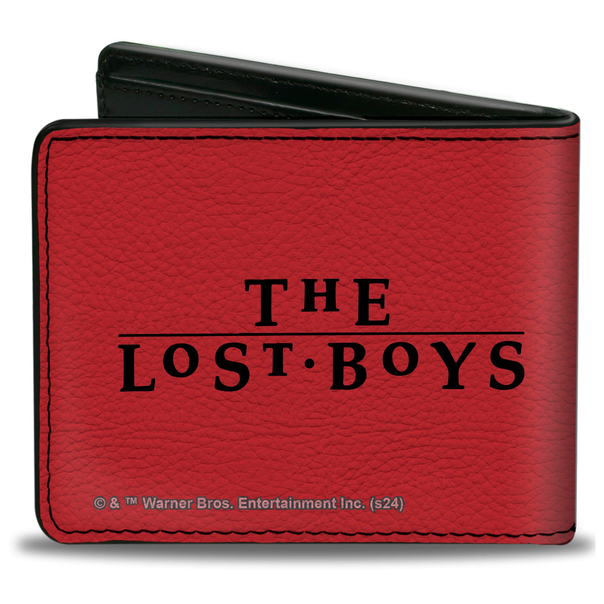 Bi-Fold Wallet - The Lost Boys Frog Brothers Rays Pose Black/Reds Bi-Fold Wallets The Lost Boys