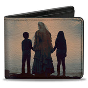 Bi-Fold Wallet - The Curse of La Llorona River Pose with Children + Screaming Pose Logo Bi-Fold Wallets The Curse of La Llorona