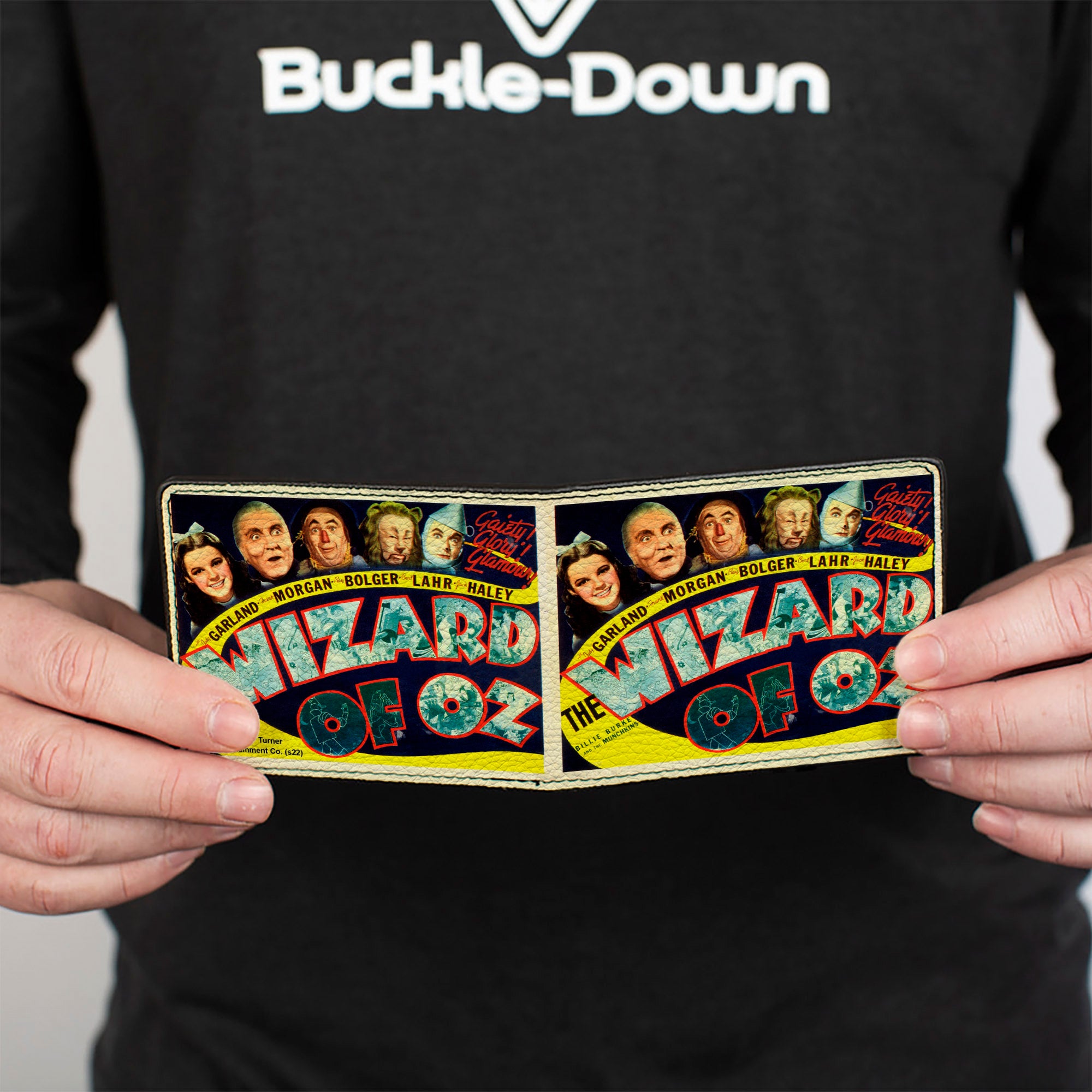 Bi-Fold Wallet - THE WIZARD OF OZ Vintage Movie Poster with Characters Bi-Fold Wallets The Wizard of Oz