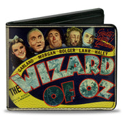 Bi-Fold Wallet - THE WIZARD OF OZ Vintage Movie Poster with Characters Bi-Fold Wallets The Wizard of Oz