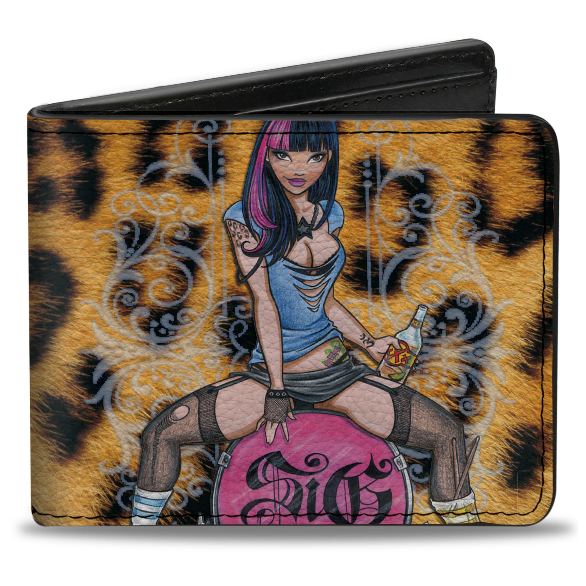 Bi-Fold Wallet - Allyson Bi-Fold Wallets Sexy Ink Girls