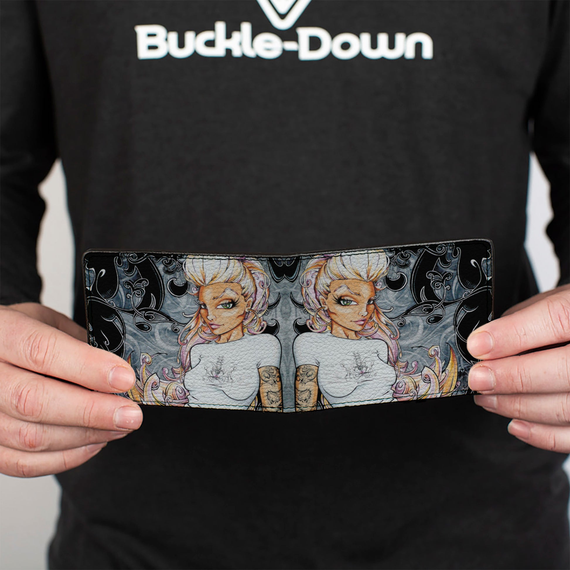 Bi-Fold Wallet - Anatomical Jewel Bi-Fold Wallets Sexy Ink Girls