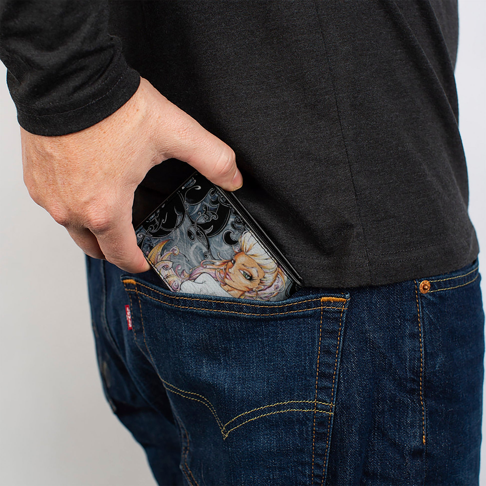 Bi-Fold Wallet - Anatomical Jewel Bi-Fold Wallets Sexy Ink Girls