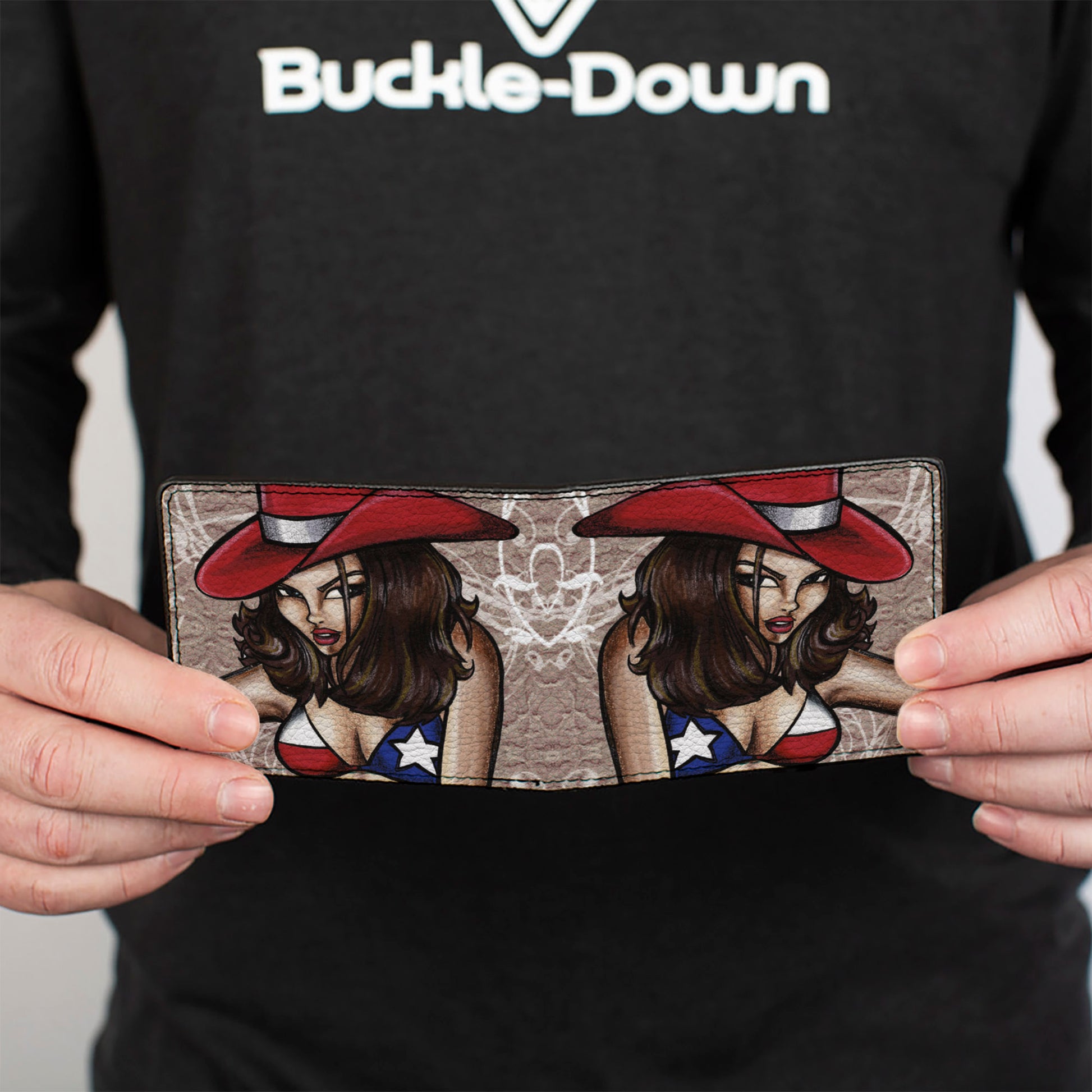 Bi-Fold Wallet - Fuck Texas Part 1 Bi-Fold Wallets Sexy Ink Girls