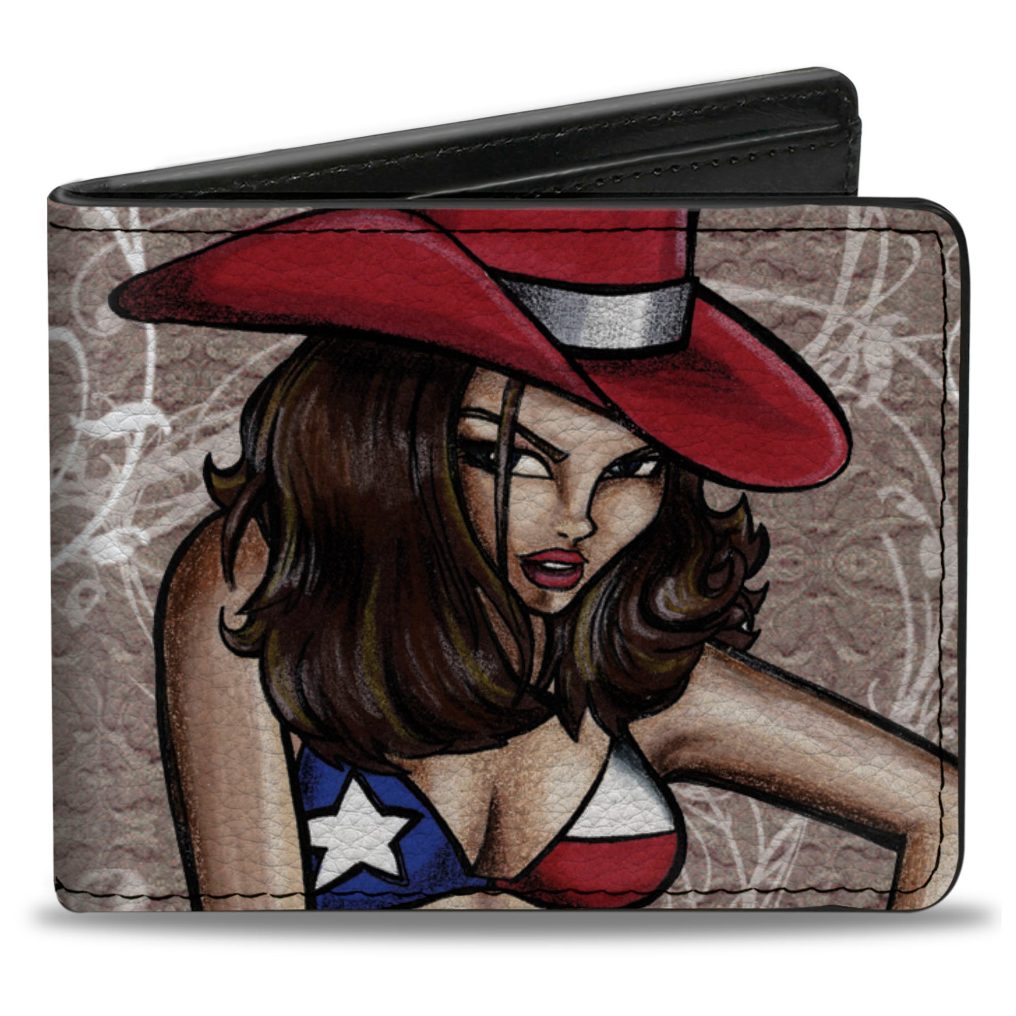 Bi-Fold Wallet - Fuck Texas Part 1 Bi-Fold Wallets Sexy Ink Girls