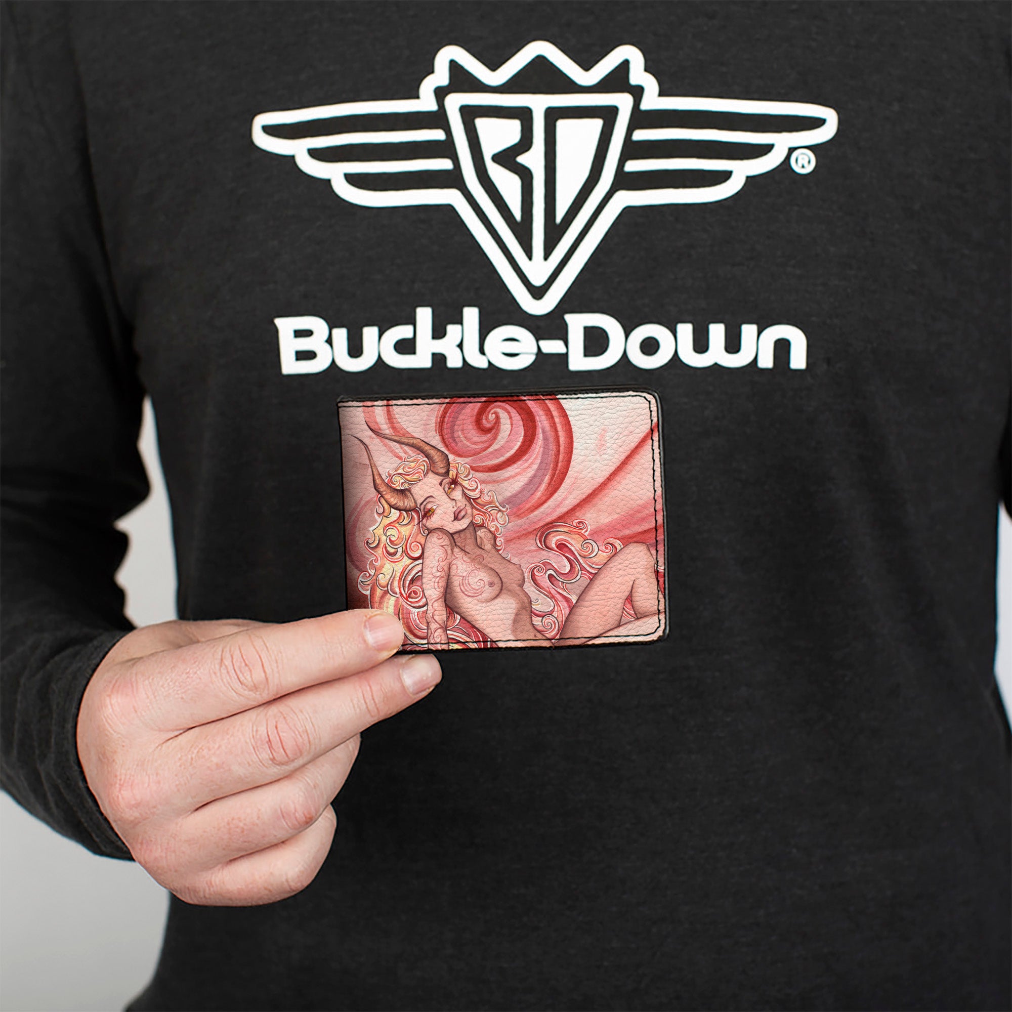 Bi-Fold Wallet - Hell's Angel Bi-Fold Wallets Sexy Ink Girls