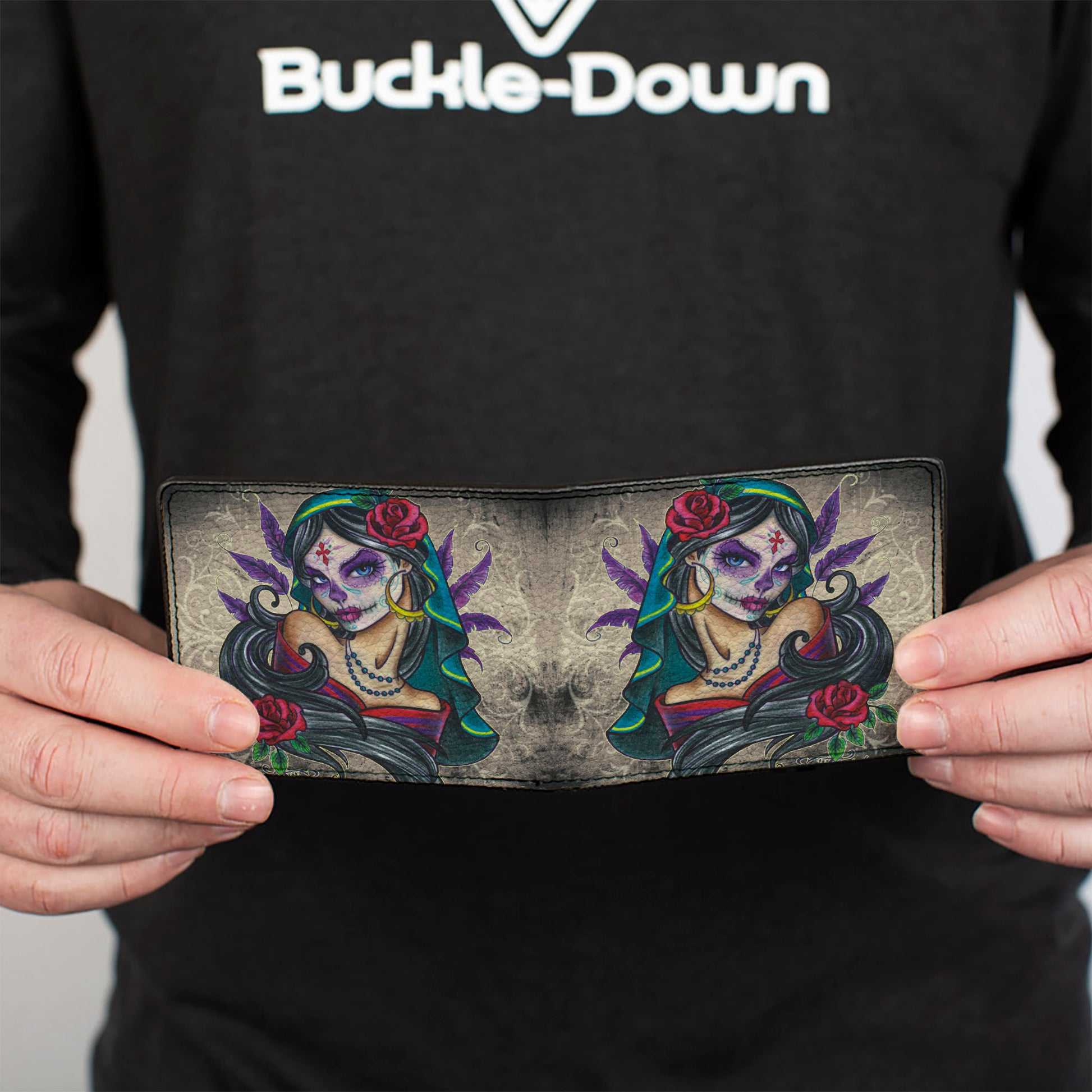 Bi-Fold Wallet - Muerta Bi-Fold Wallets Sexy Ink Girls