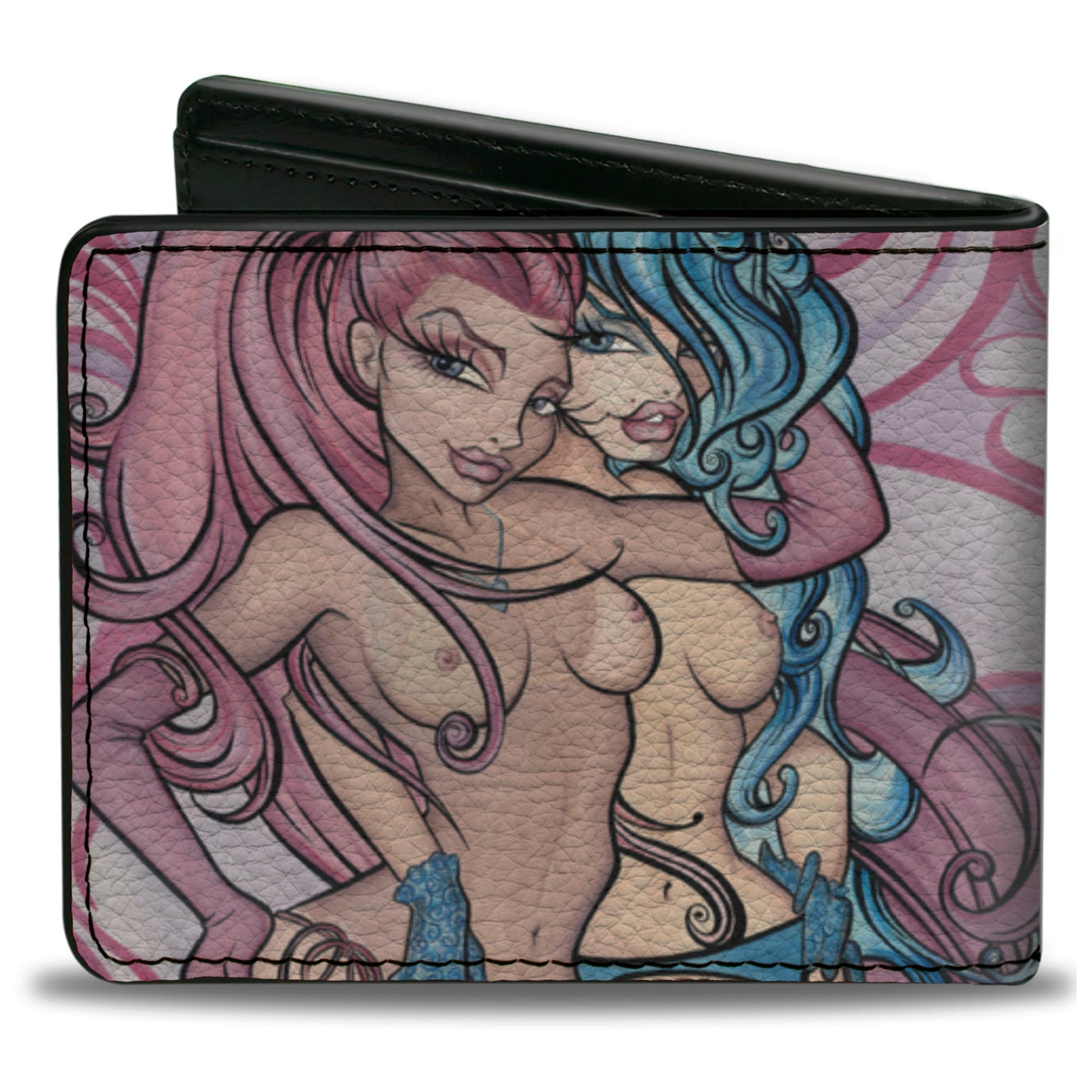 Bi-Fold Wallet - No Glove, No Love Bi-Fold Wallets Sexy Ink Girls