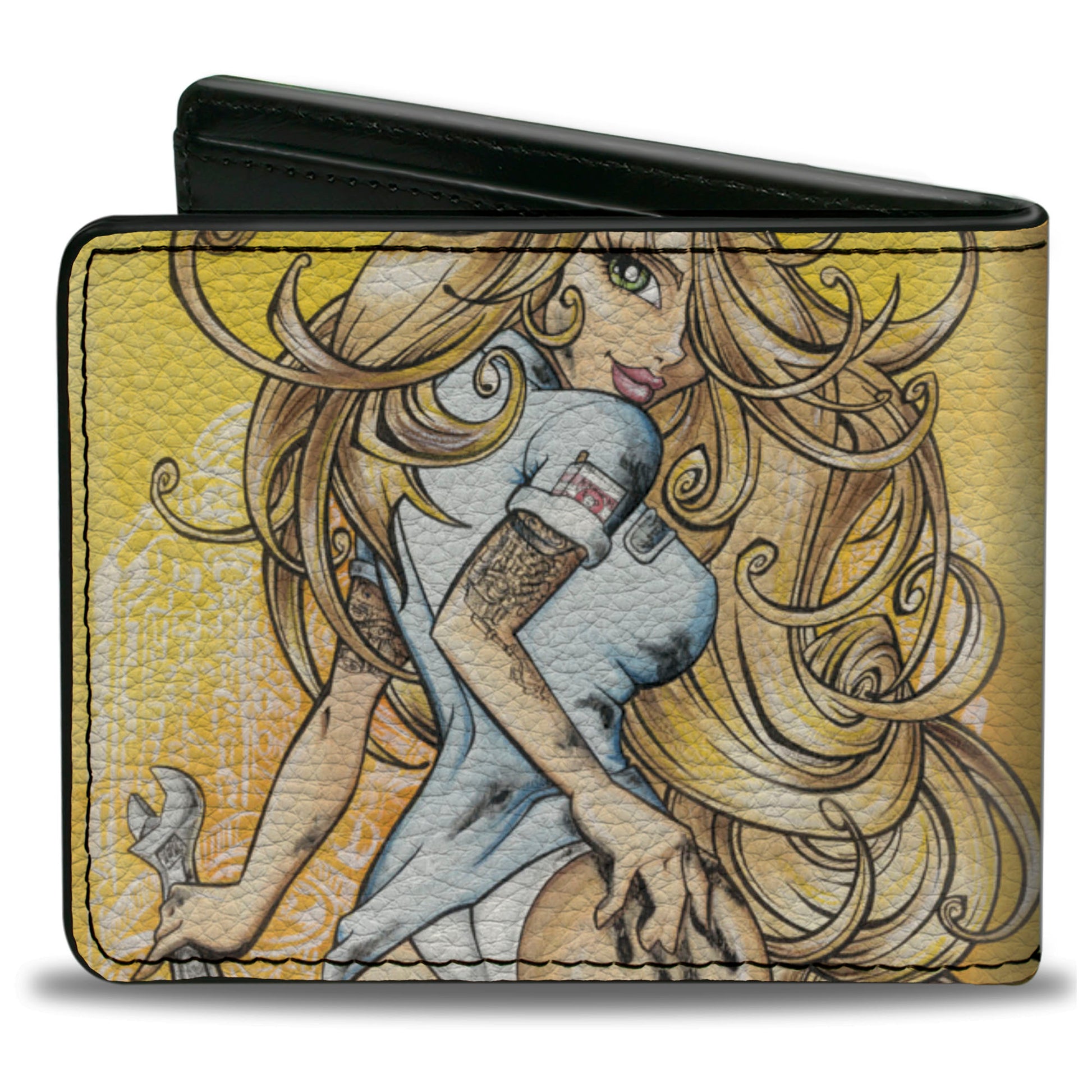 Bi-Fold Wallet - Tony & Her Dirty Donut Bi-Fold Wallets Sexy Ink Girls