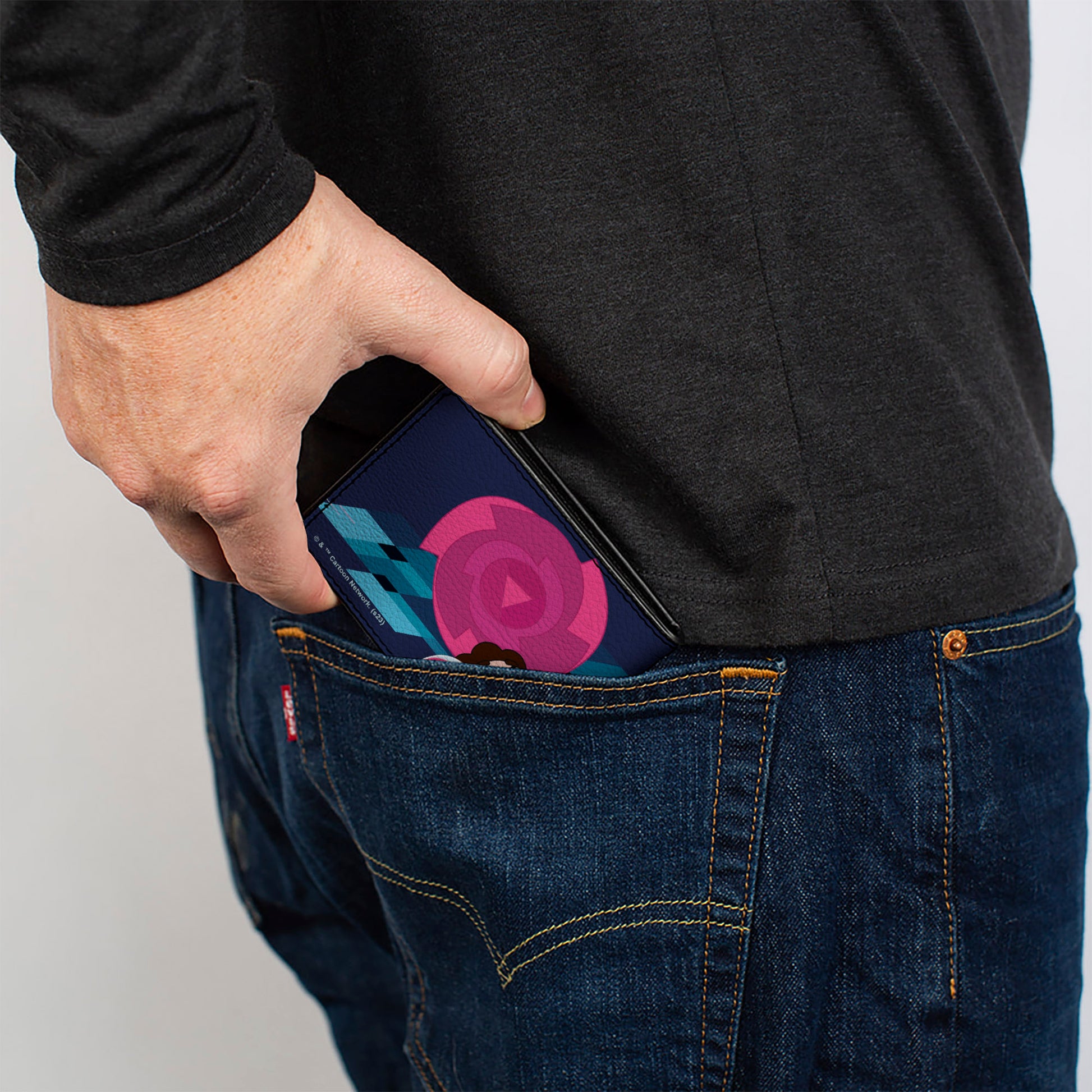Bi-Fold Wallet - Steven Universe SERIOUS STEVEN…ACTIVATE Group Pose Blues Bi-Fold Wallets Steven Universe