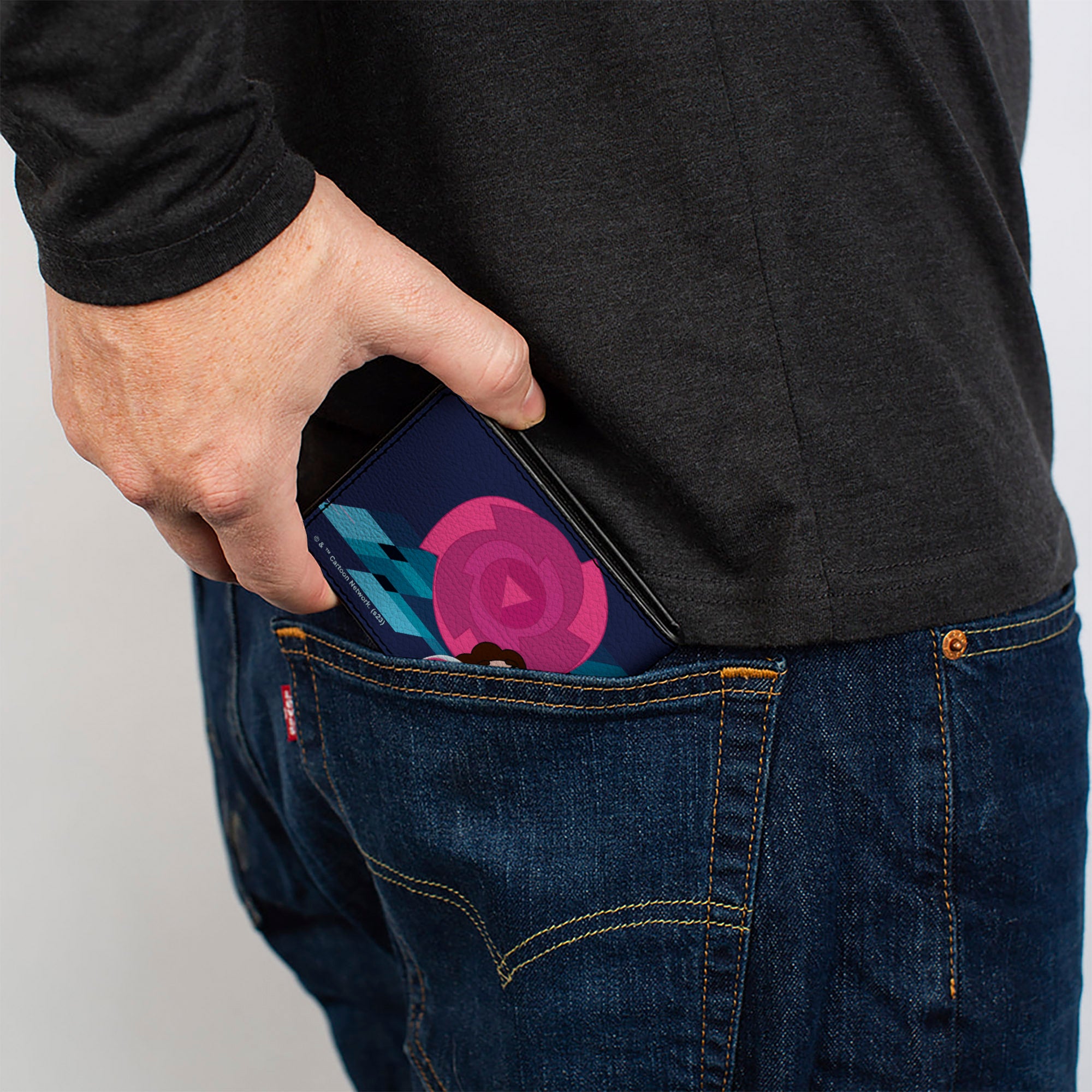 Bi-Fold Wallet - Steven Universe SERIOUS STEVEN…ACTIVATE Group Pose Blues Bi-Fold Wallets Steven Universe