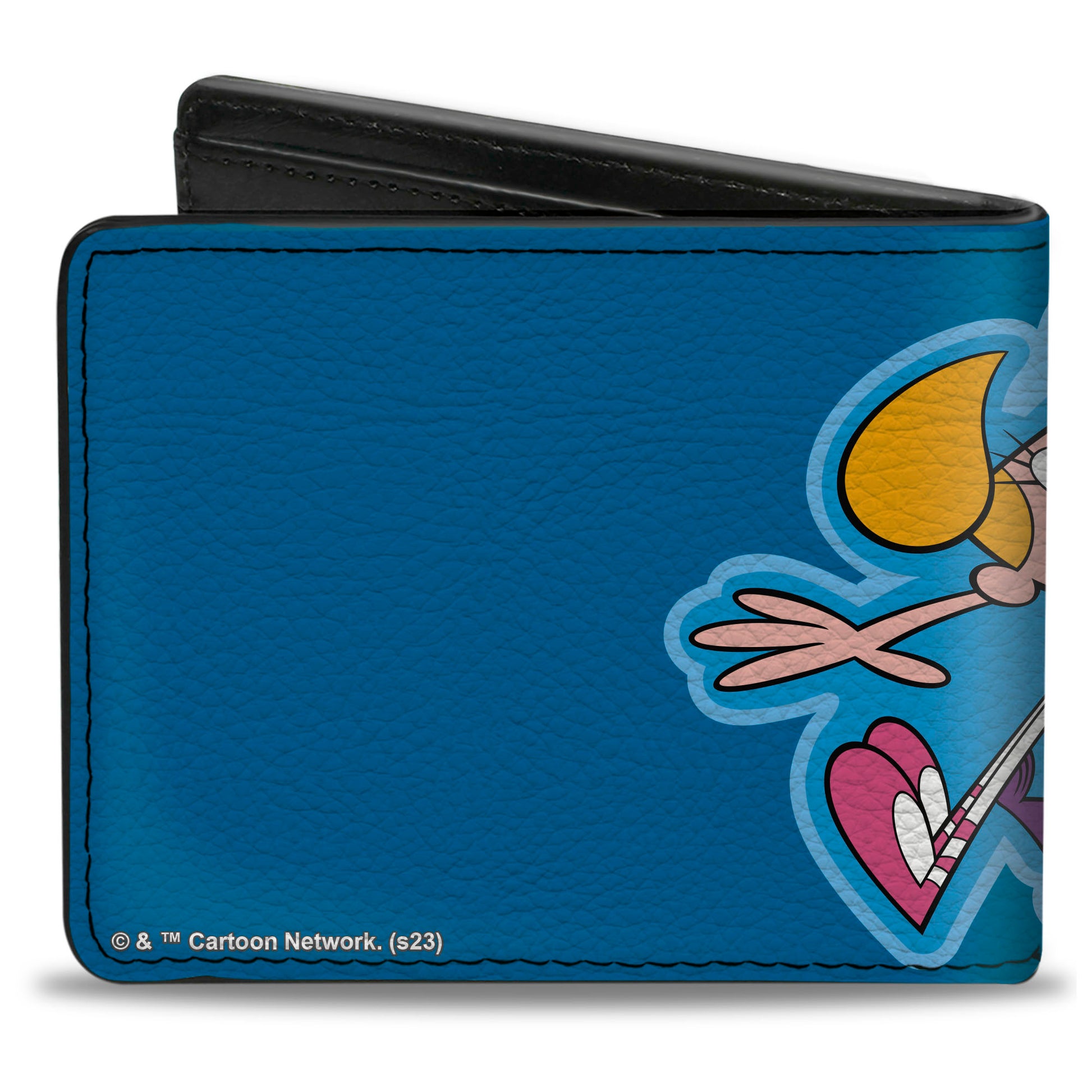 Bi-Fold Wallet - DEXTER'S LABORATORY Dexter and Dee Dee NO PLACE FOR THE LIKES OF YOU Pose Blues Bi-Fold Wallets Dexter's Laboratory
