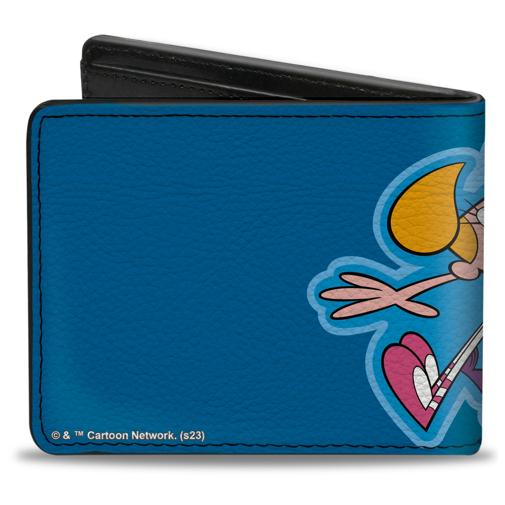 Bi-Fold Wallet - DEXTER'S LABORATORY Dexter and Dee Dee NO PLACE FOR THE LIKES OF YOU Pose Blues Bi-Fold Wallets Dexter's Laboratory