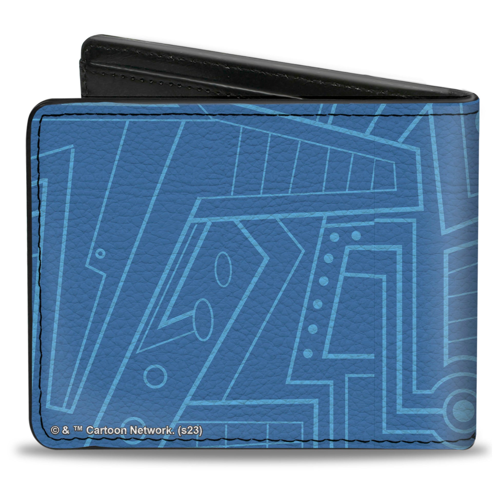 Bi-Fold Wallet - DEXTER'S LABORATORY Icon Blues Bi-Fold Wallets Dexter's Laboratory