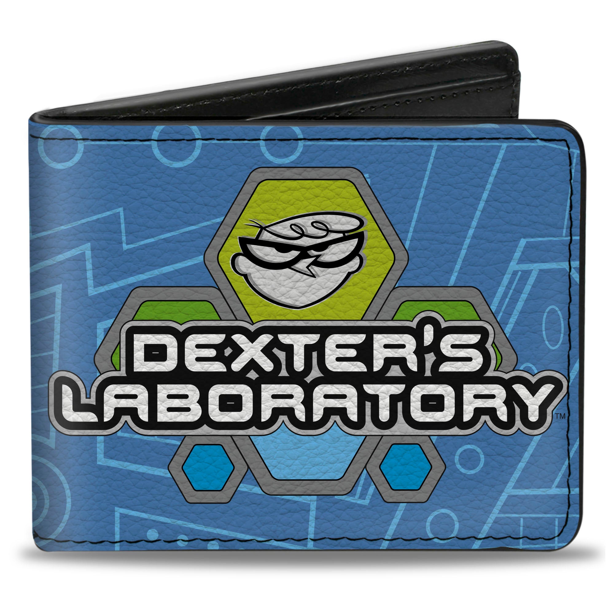 Bi-Fold Wallet - DEXTER'S LABORATORY Icon Blues Bi-Fold Wallets Dexter's Laboratory