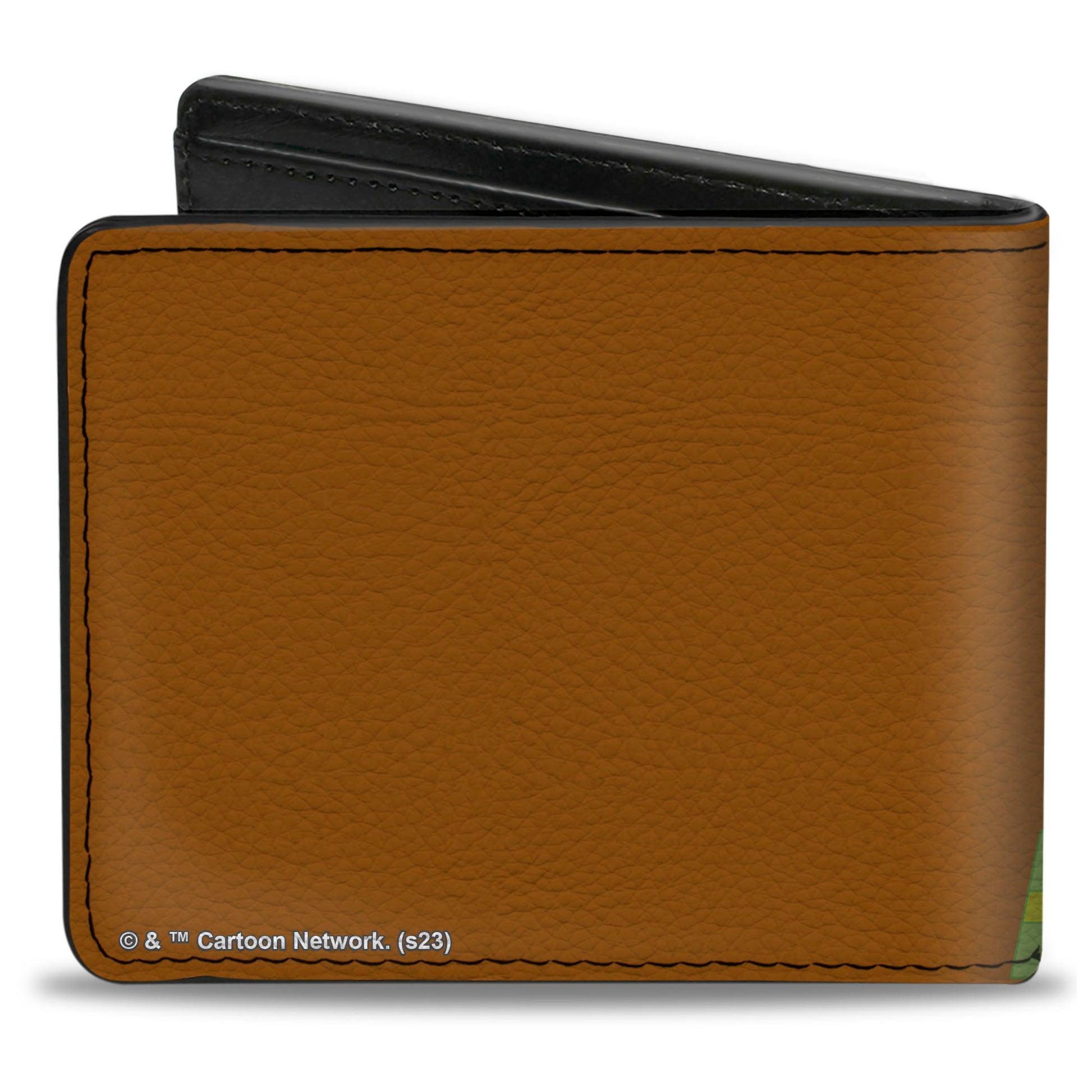 Bi-Fold Wallet - COW AND CHICKEN WHAT'S WRONG WITH YOUR BRAIN Pose Brown Bi-Fold Wallets Cow and Chicken