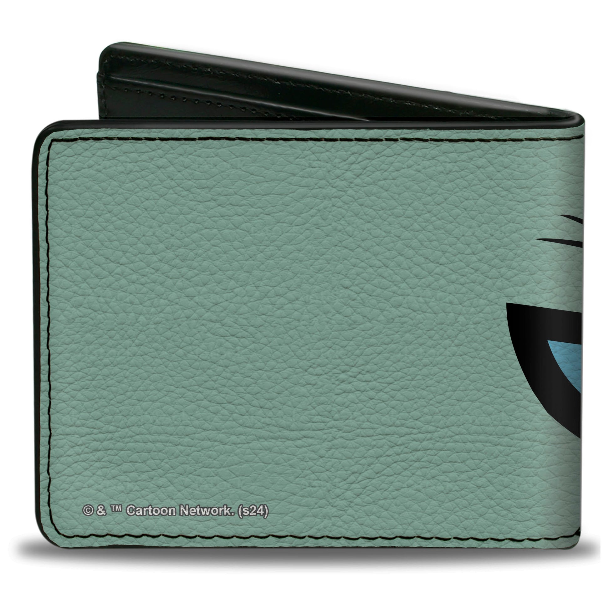 Bi-Fold Wallet - Dexter's Laboratory Face Character Close-Up Blue Bi-Fold Wallets Dexter's Laboratory