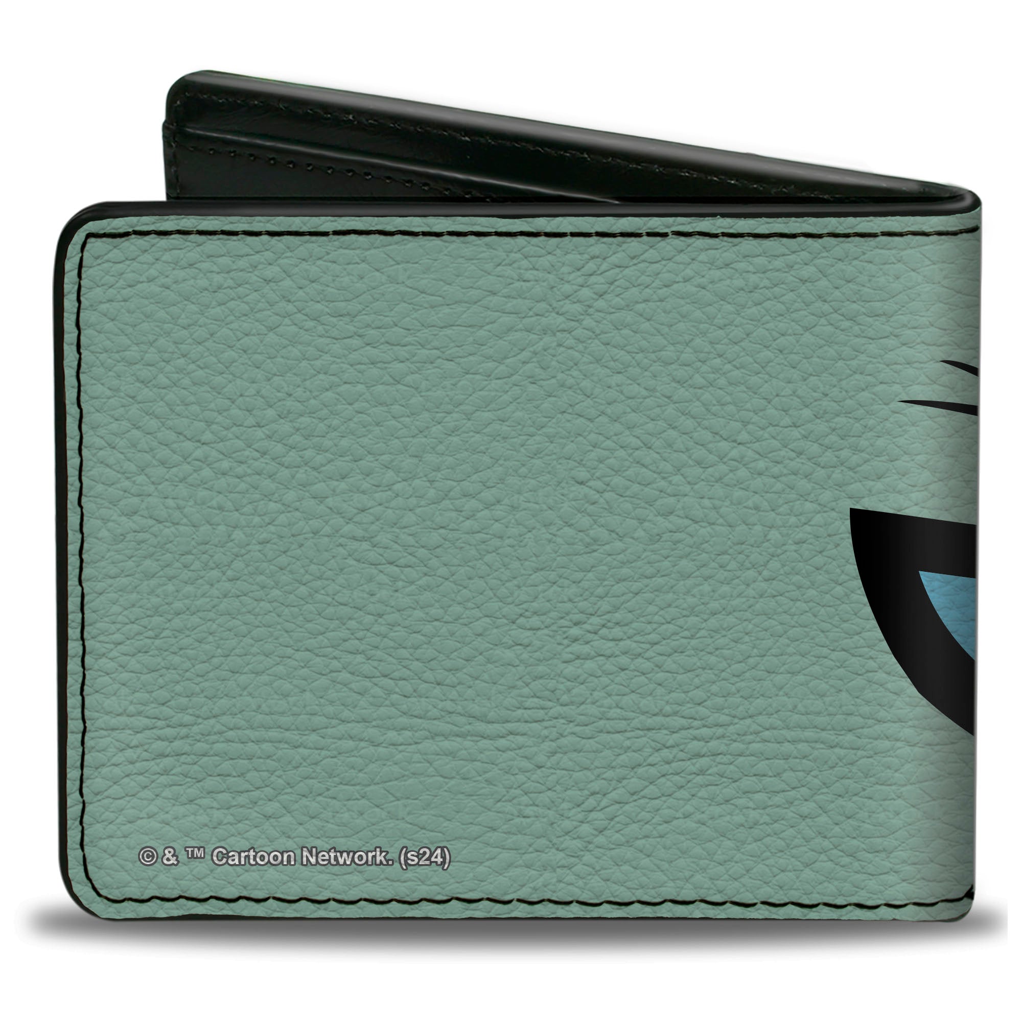 Bi-Fold Wallet - Dexter's Laboratory Face Character Close-Up Blue Bi-Fold Wallets Dexter's Laboratory