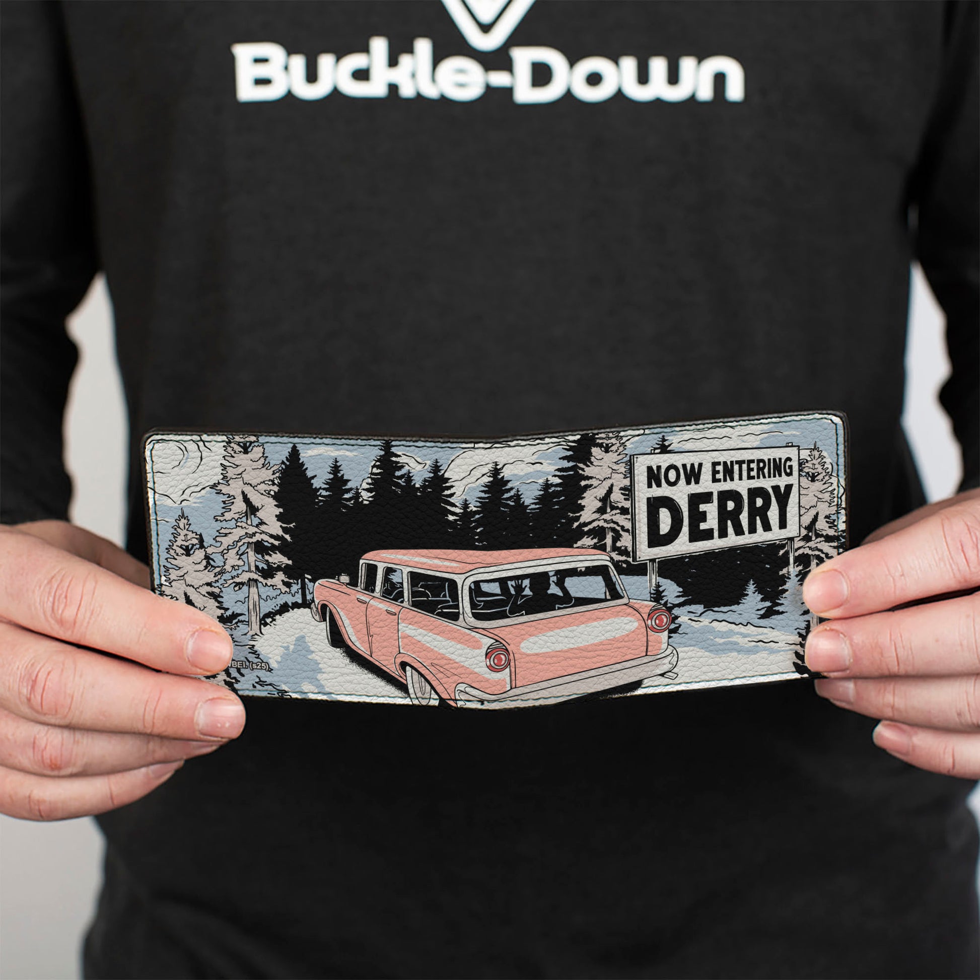 Bi-Fold Wallet - It Welcome to Derry NOW ENTERING Scenic View Bi-Fold Wallets IT