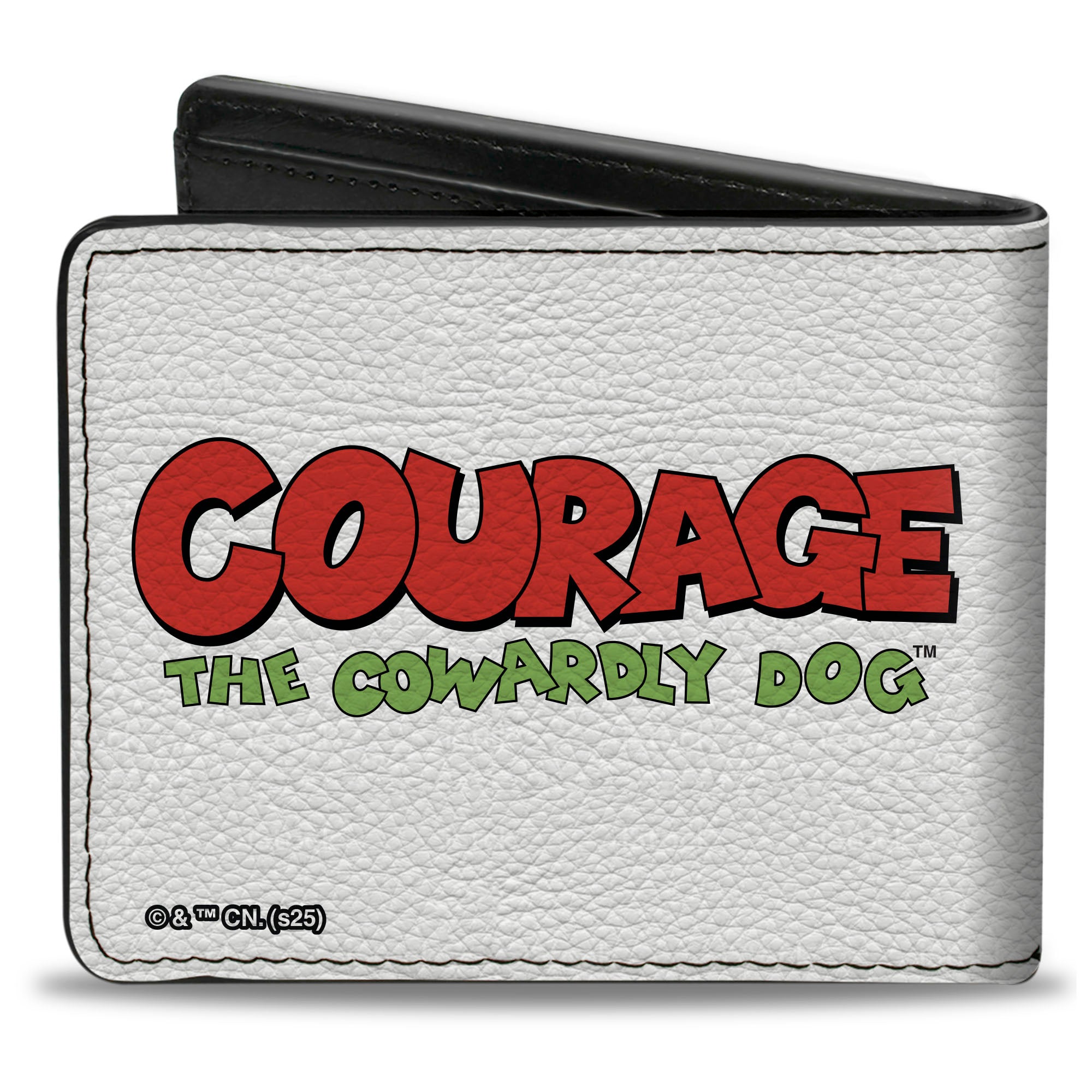 Bi-Fold Wallet - COURAGE THE COWARDLY DOG WELCOME TO NOWHERE Title Pose Bi-Fold Wallets Courage the Cowardly Dog