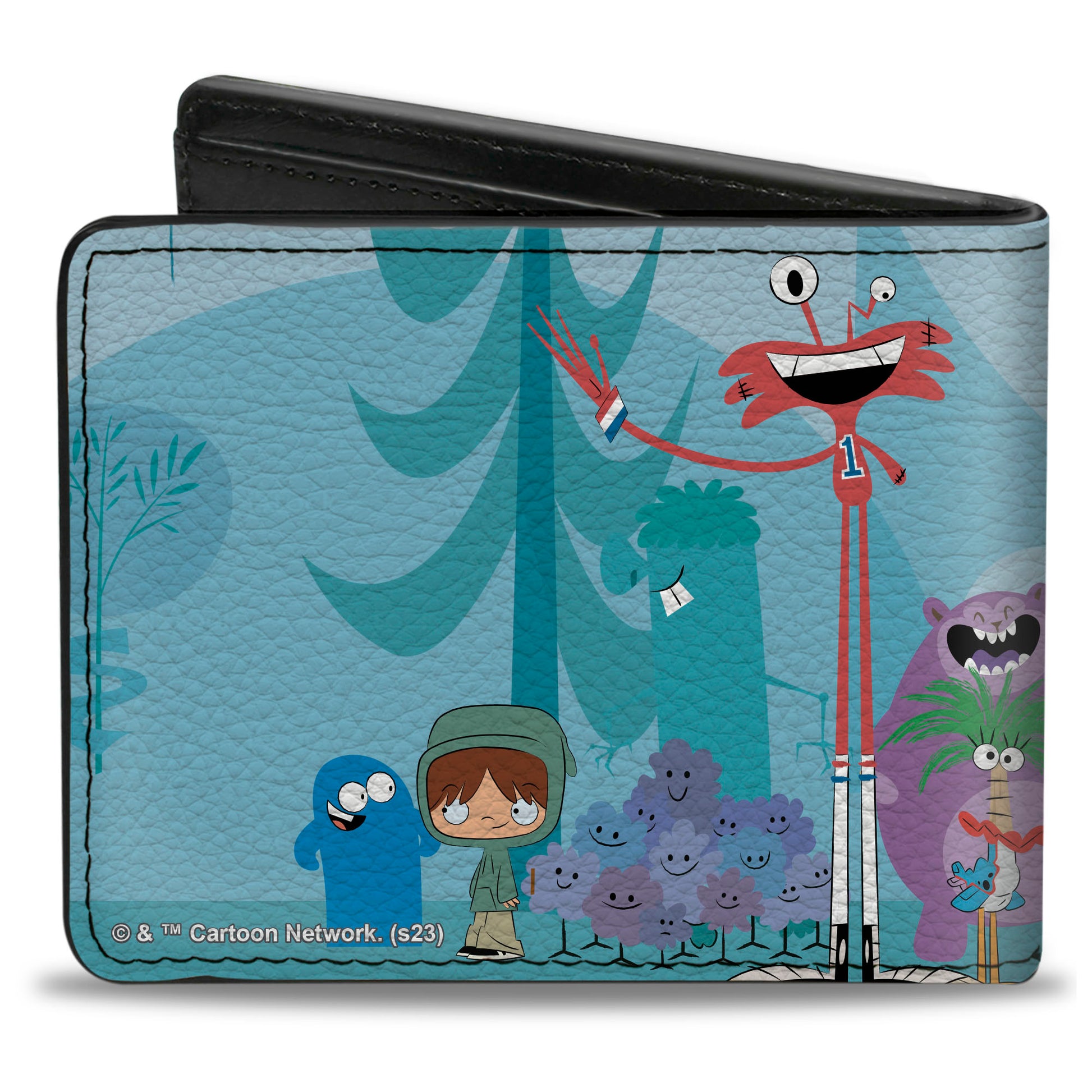 Bi-Fold Wallet - Foster's Home for Imaginary Friends Group Pose Blues Bi-Fold Wallets Foster's Home for Imaginary Friends