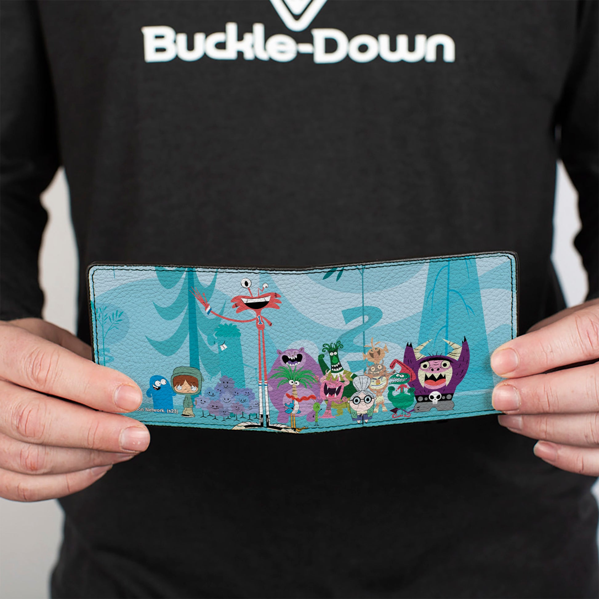 Bi-Fold Wallet - Foster's Home for Imaginary Friends Group Pose Blues Bi-Fold Wallets Foster's Home for Imaginary Friends