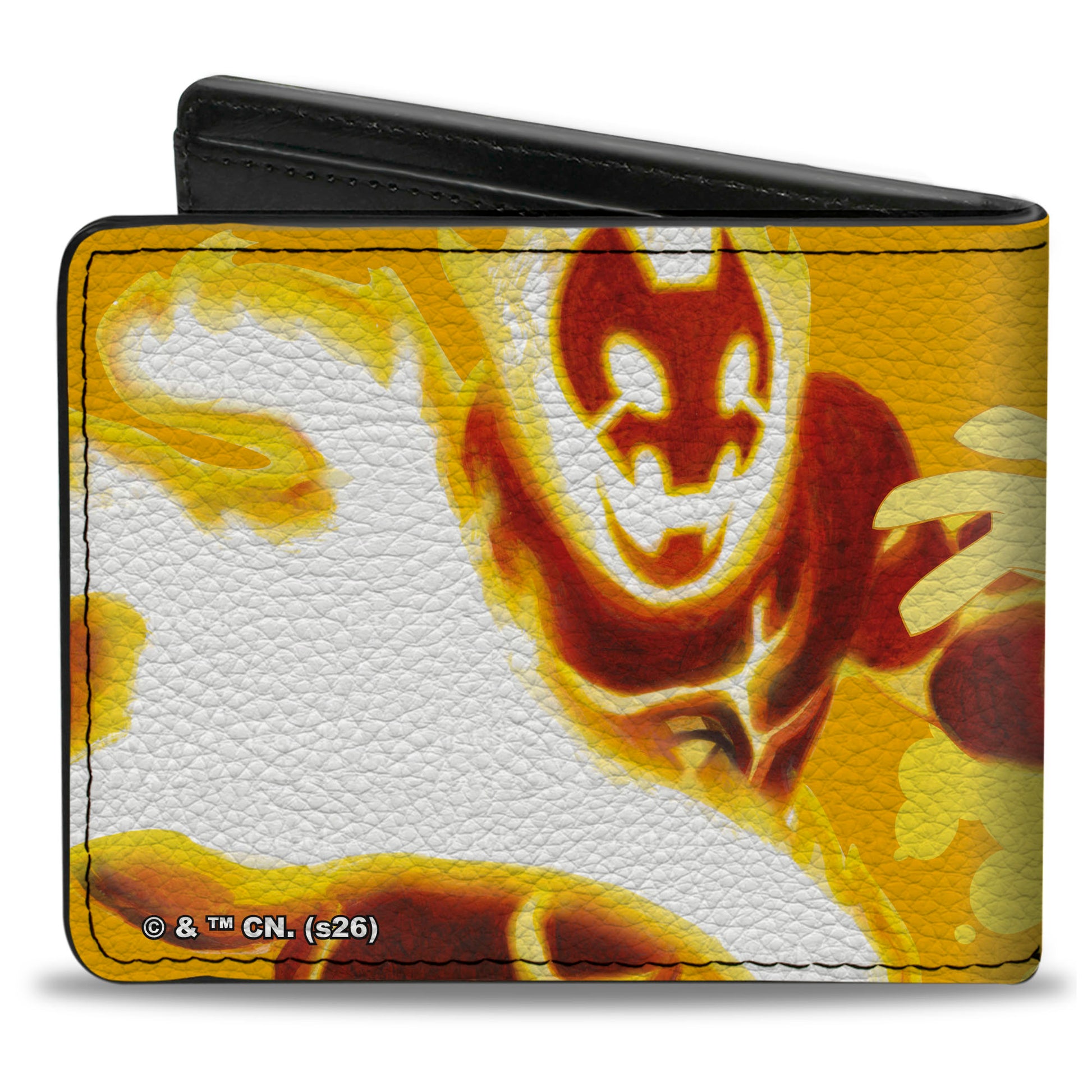 Bi-Fold Wallet - BEN 10 Heatblast Poses Yellows/Reds Bi-Fold Wallets Ben 10