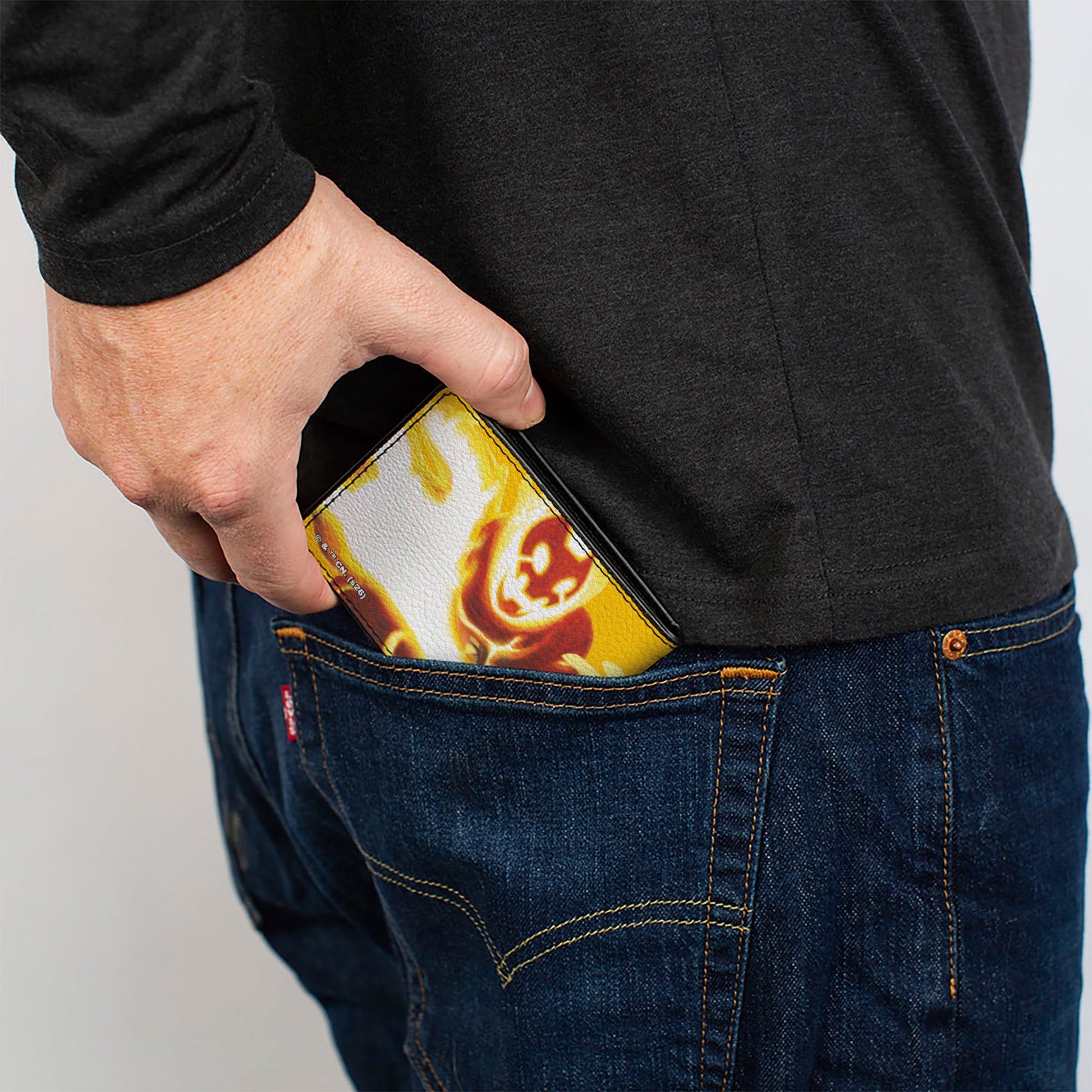 Bi-Fold Wallet - BEN 10 Heatblast Poses Yellows/Reds Bi-Fold Wallets Ben 10