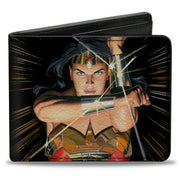 Bi-Fold Wallet - Wonder Woman Mythology Crossed Pose Bi-Fold Wallets DC Comics