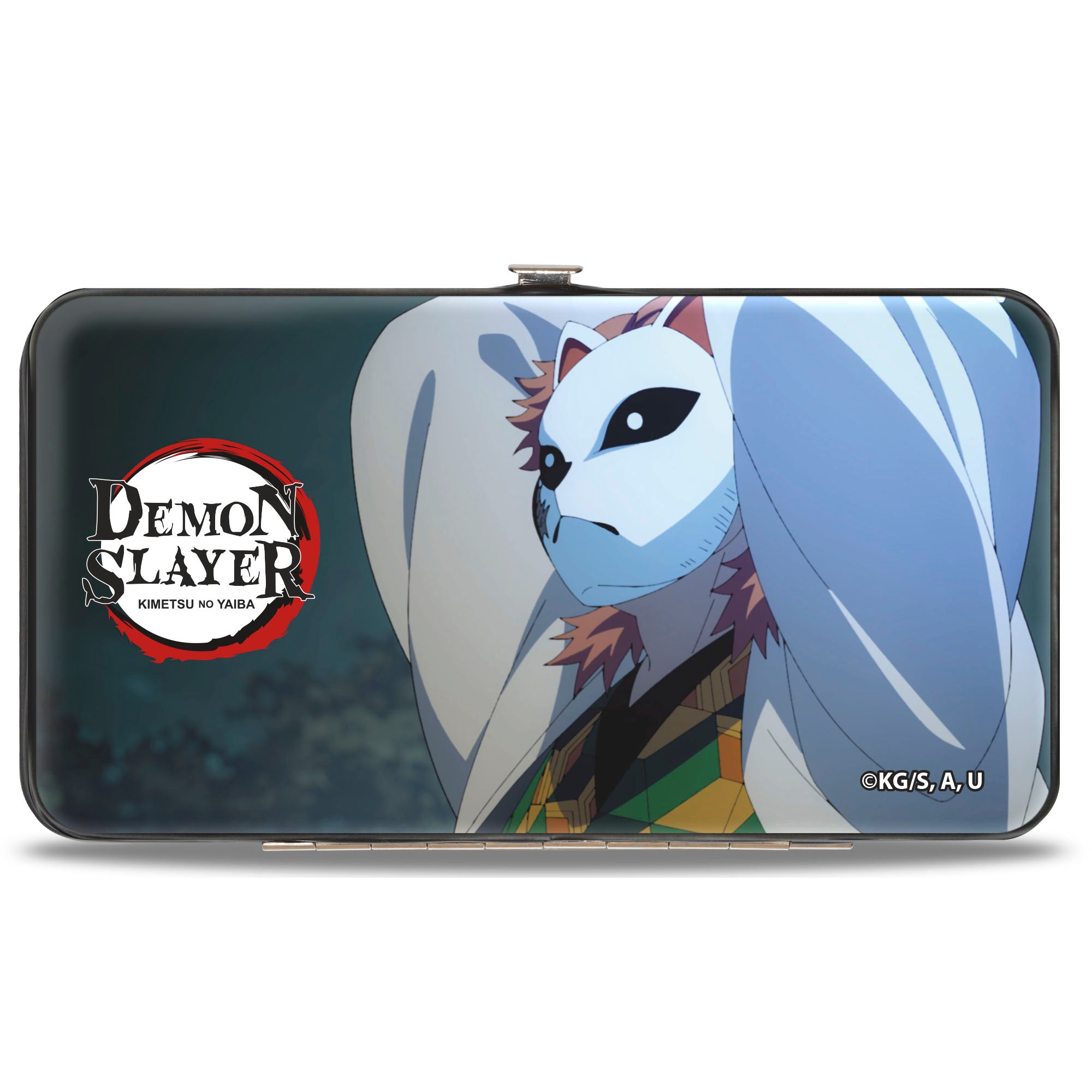 Hinged Wallet - DEMON SLAYER Sabito Poses and Title Logo Hinged Wallets Demon Slayer