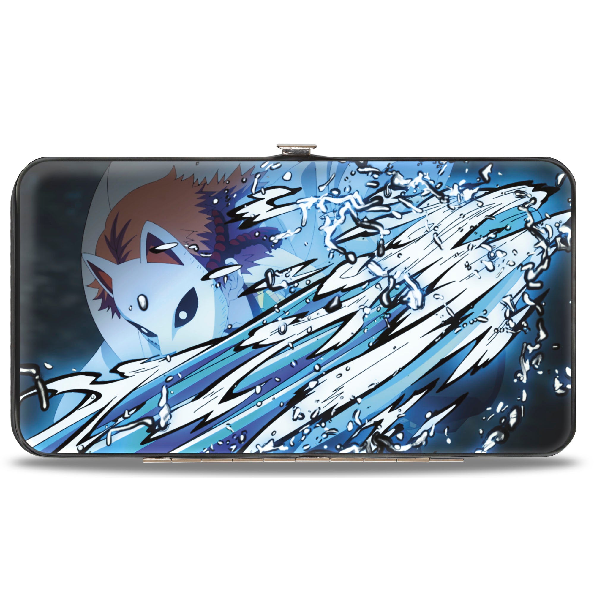 Hinged Wallet - DEMON SLAYER Sabito Poses and Title Logo Hinged Wallets Demon Slayer