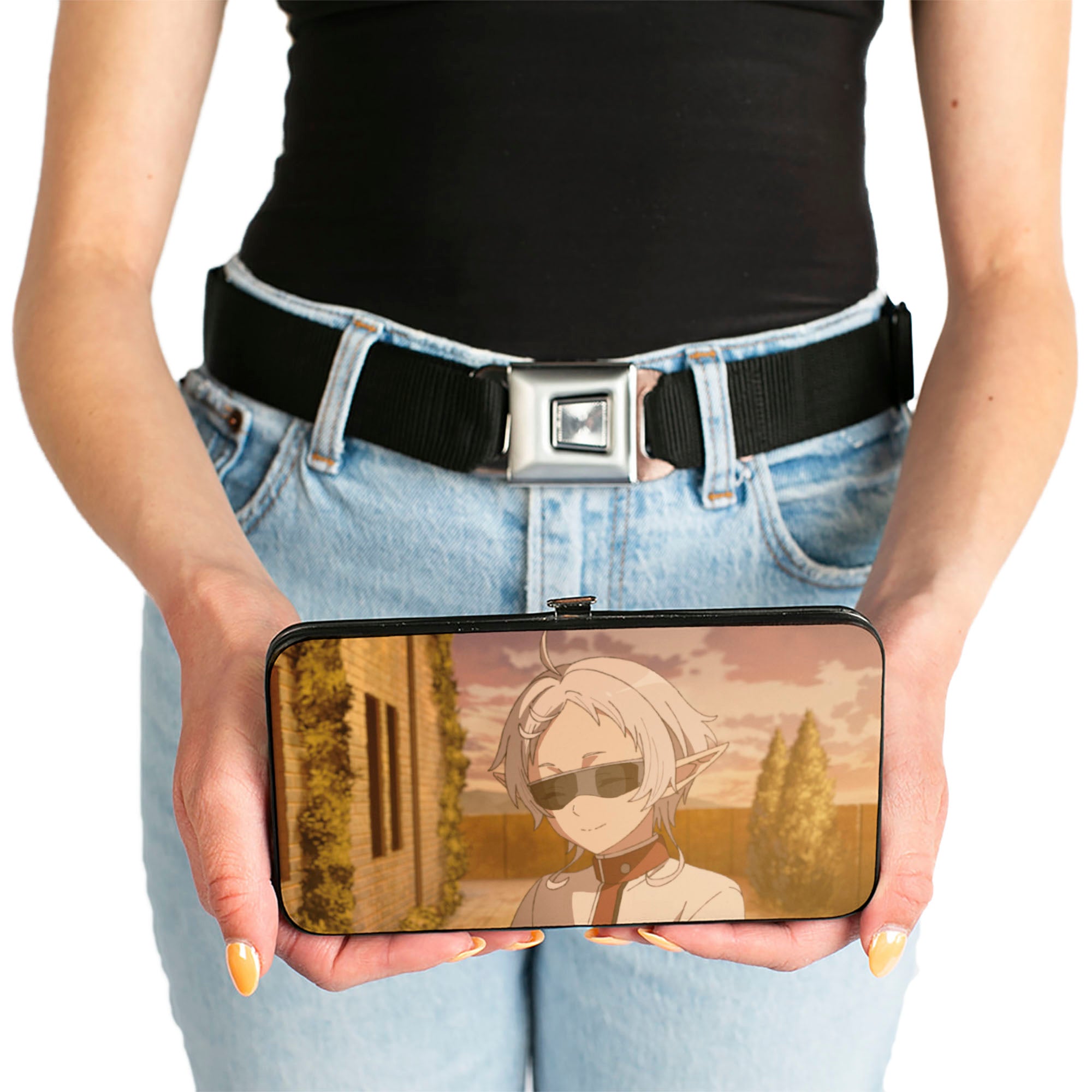 Hinged Wallet - Mushoku Tensei Rudeus Greyrat and Fitz Poses Hinged Wallets Mushoku Tensei Jobless Reincarnation