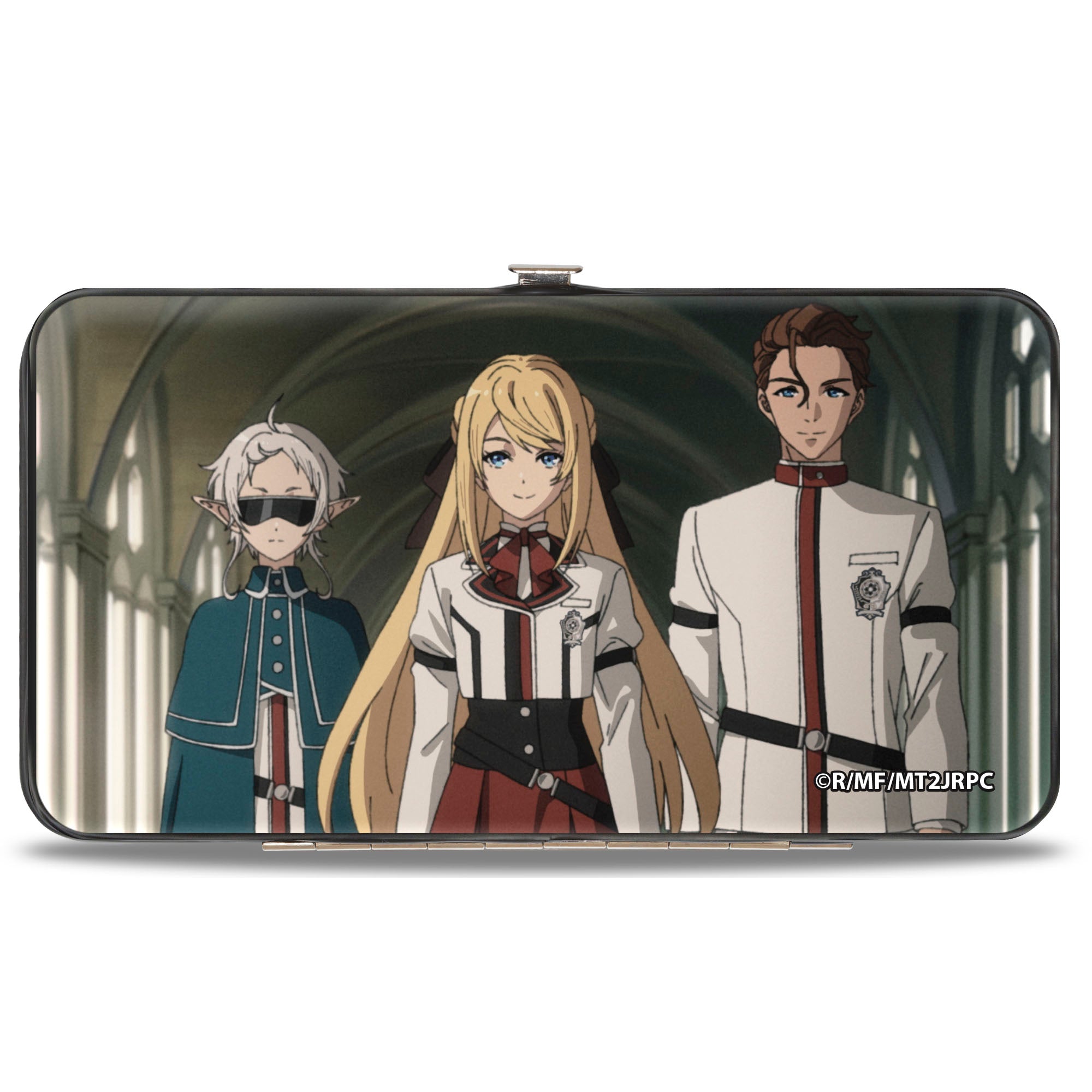 Hinged Wallet - Mushoku Tensei Character Group Poses Hinged Wallets Mushoku Tensei Jobless Reincarnation