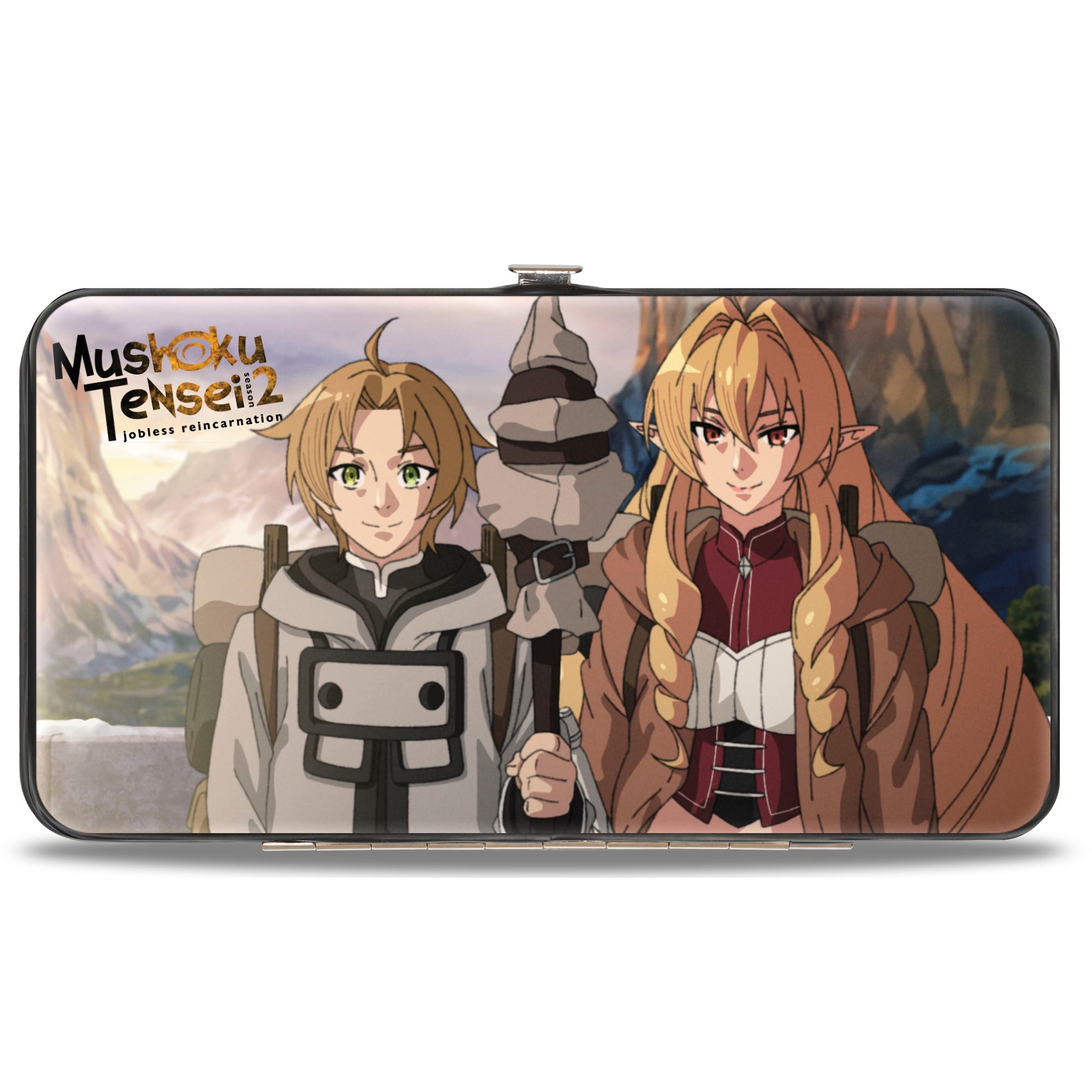 Hinged Wallet - Mushoku Tensei Character Group Poses Hinged Wallets Mushoku Tensei Jobless Reincarnation