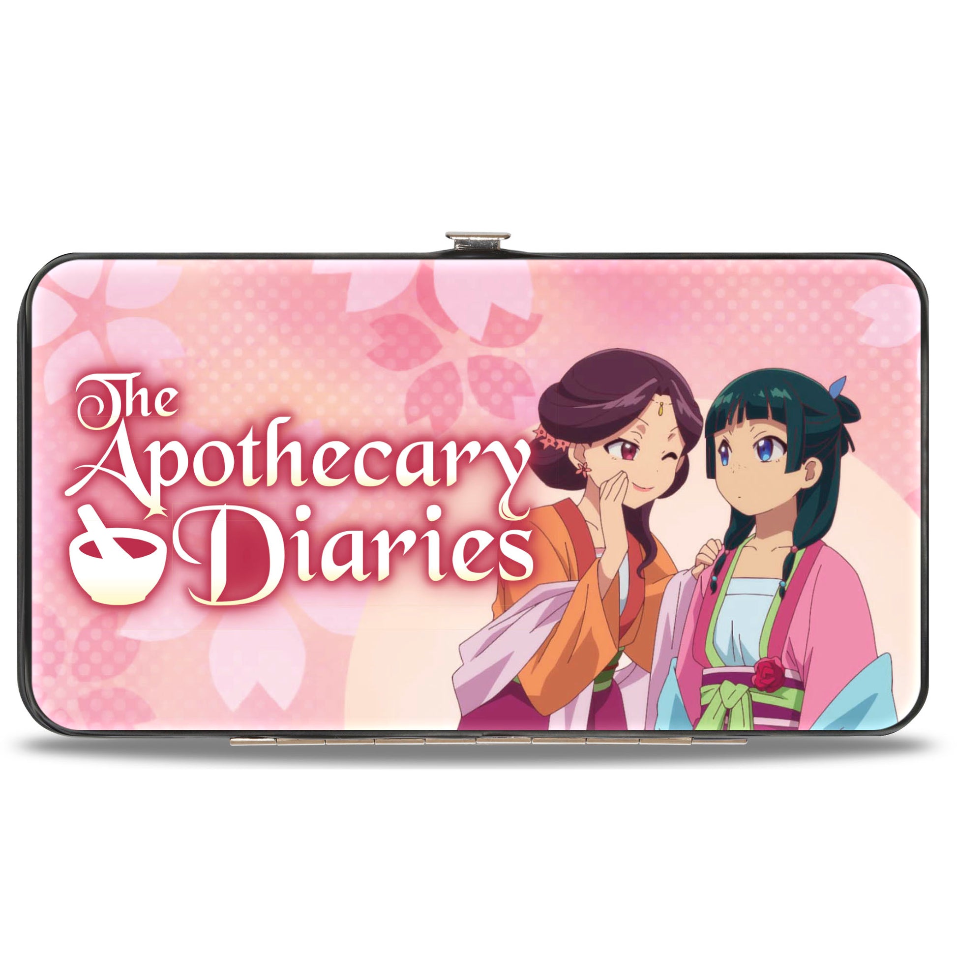 Hinged Wallet - THE APOTHECARY DIARIES Maomao Pose with High Consorts Pose and Flowers Hinged Wallets The Apothecary Diaries