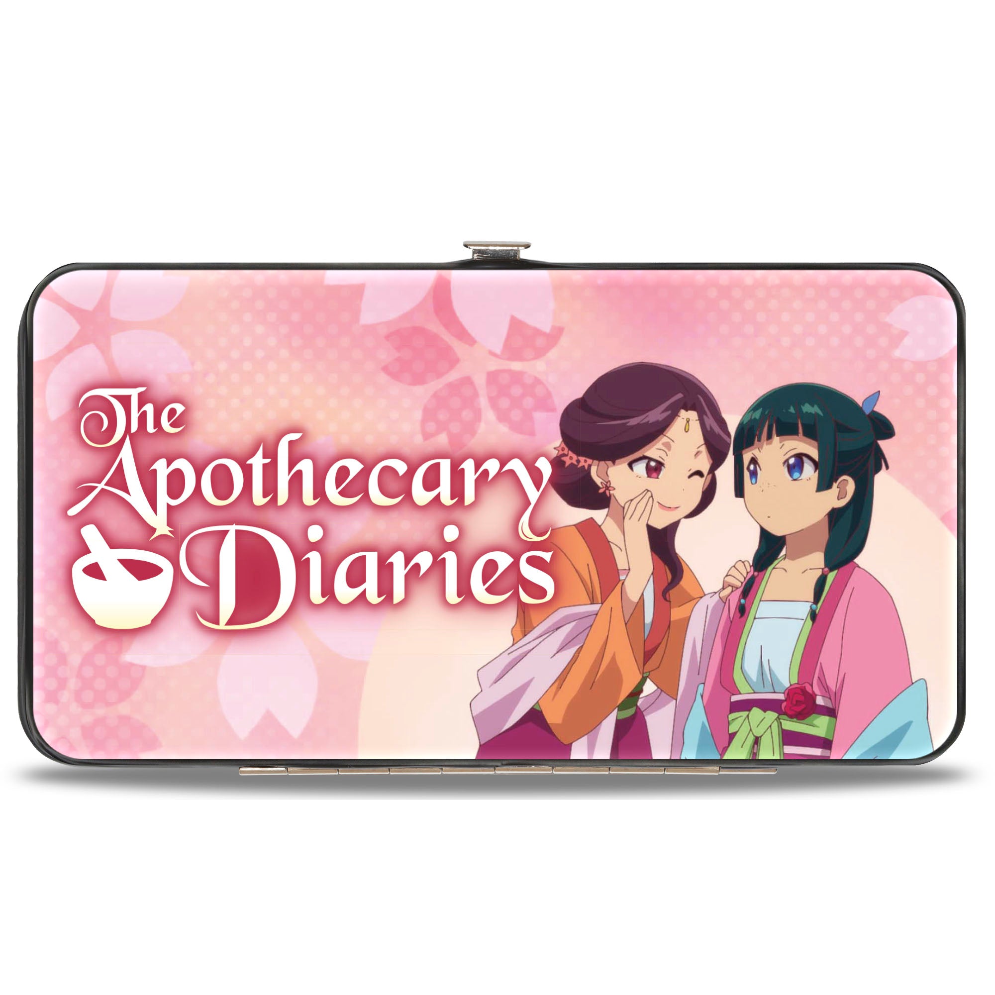 Hinged Wallet - THE APOTHECARY DIARIES Maomao Pose with High Consorts Pose and Flowers Hinged Wallets The Apothecary Diaries
