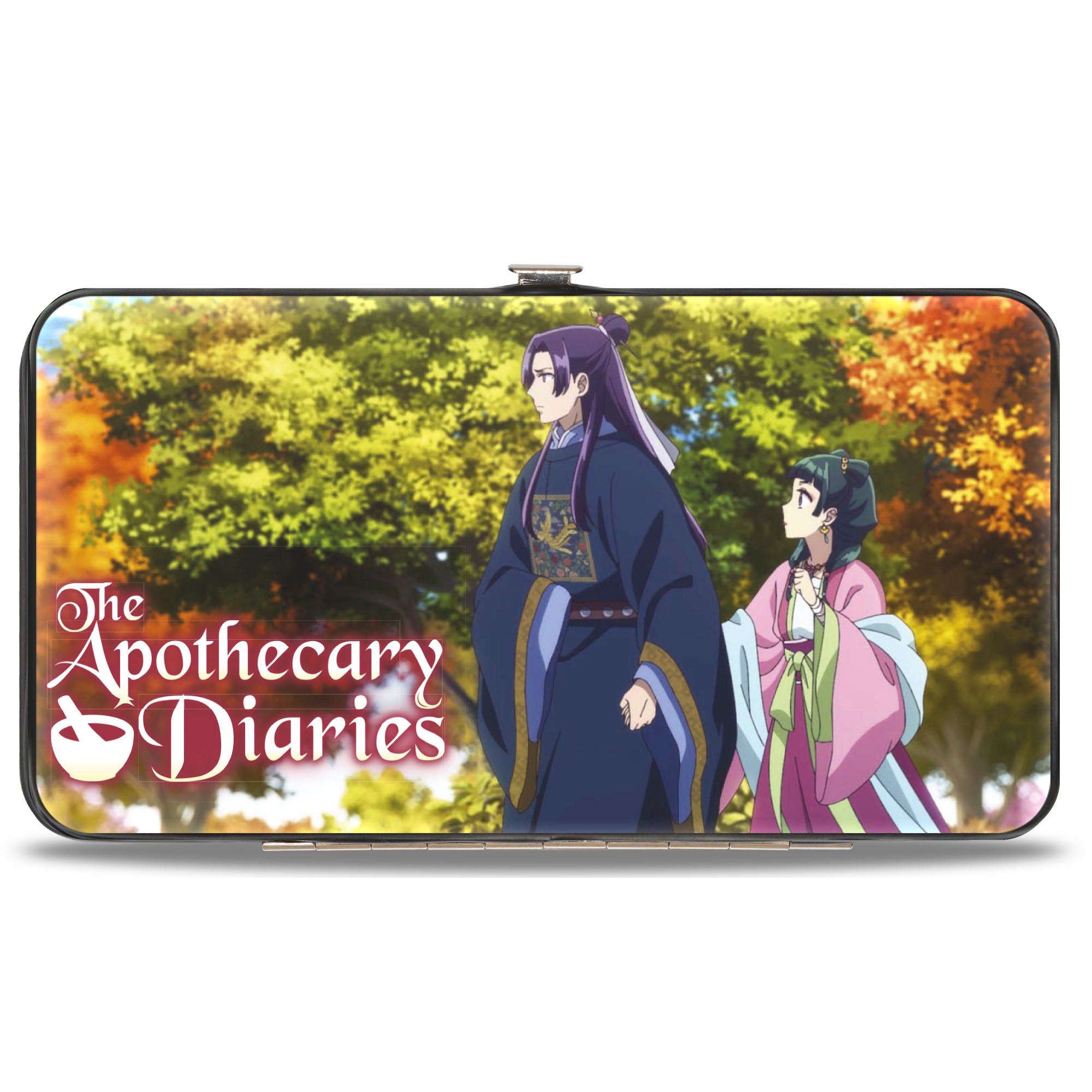 Hinged Wallet - THE APOTHECARY DIARIES Maomao and Jinshi Scene with Jinshi Pose Hinged Wallets The Apothecary Diaries
